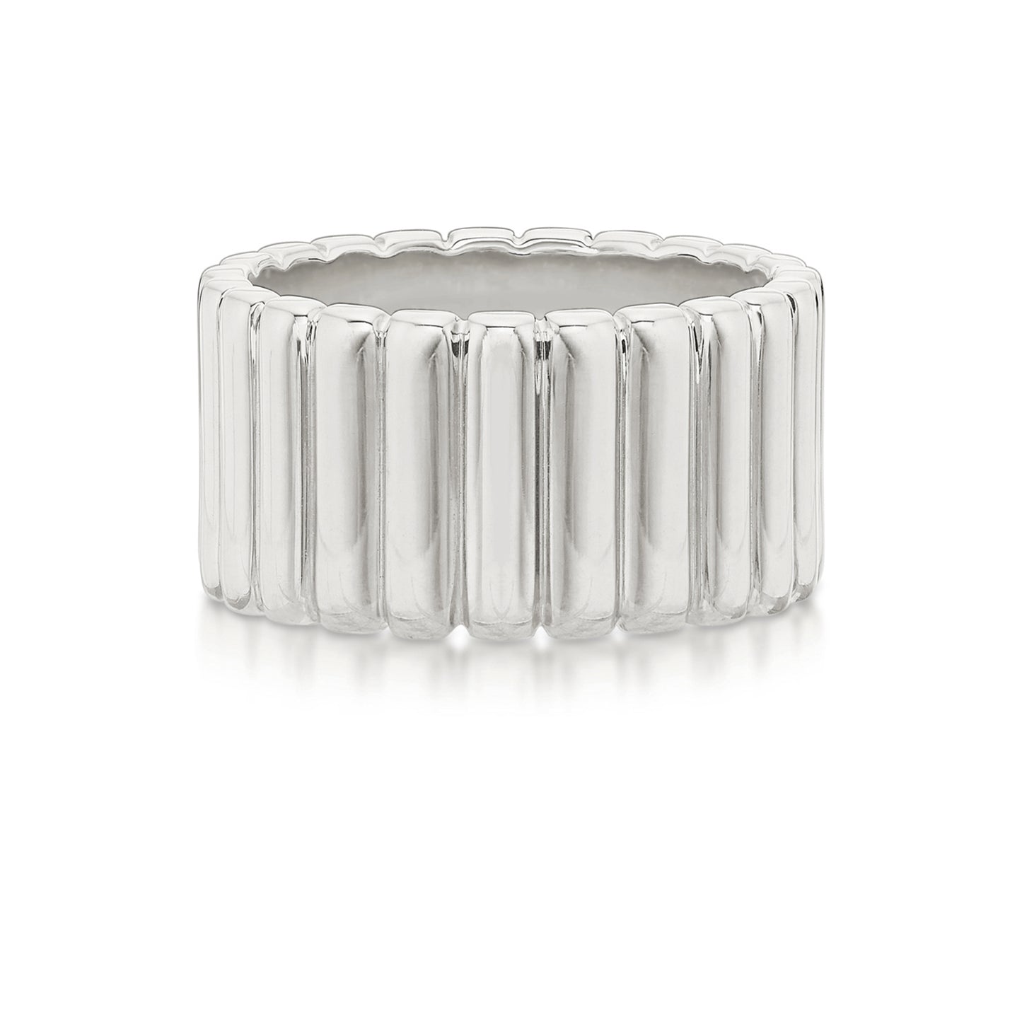 Aubri Statement Fluted Band