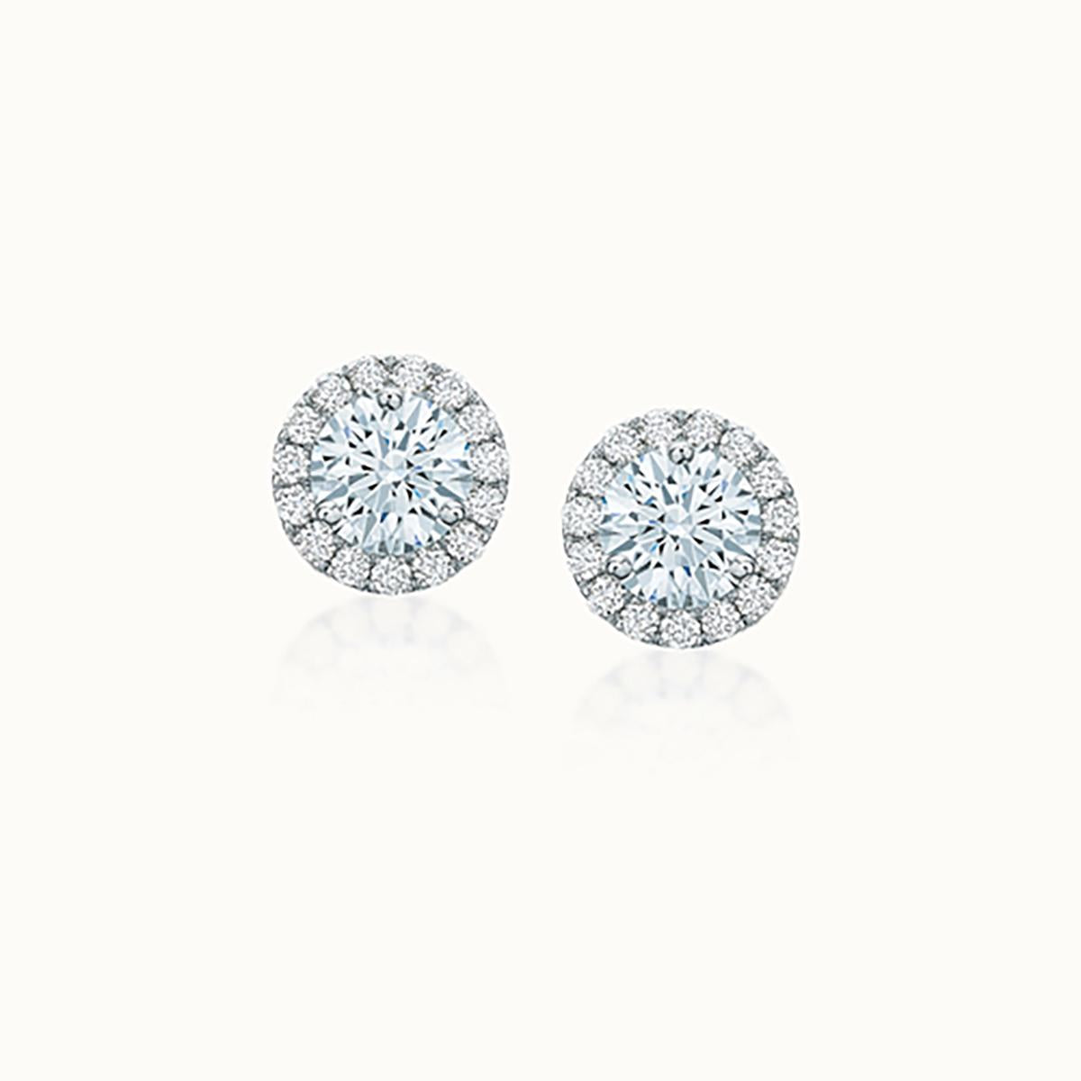 Kate Studs Round Diamond