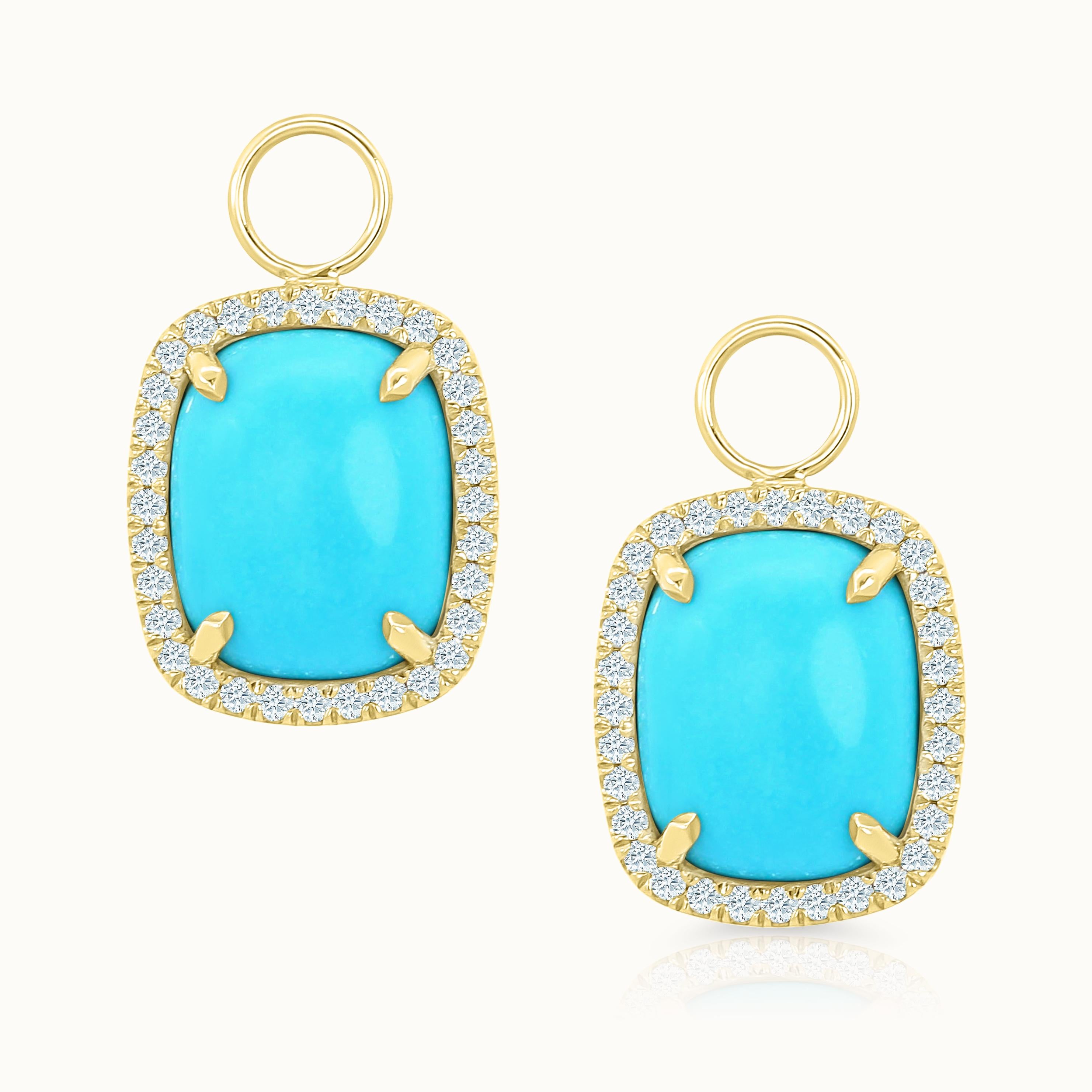 Taylor Turquoise Earring Charms