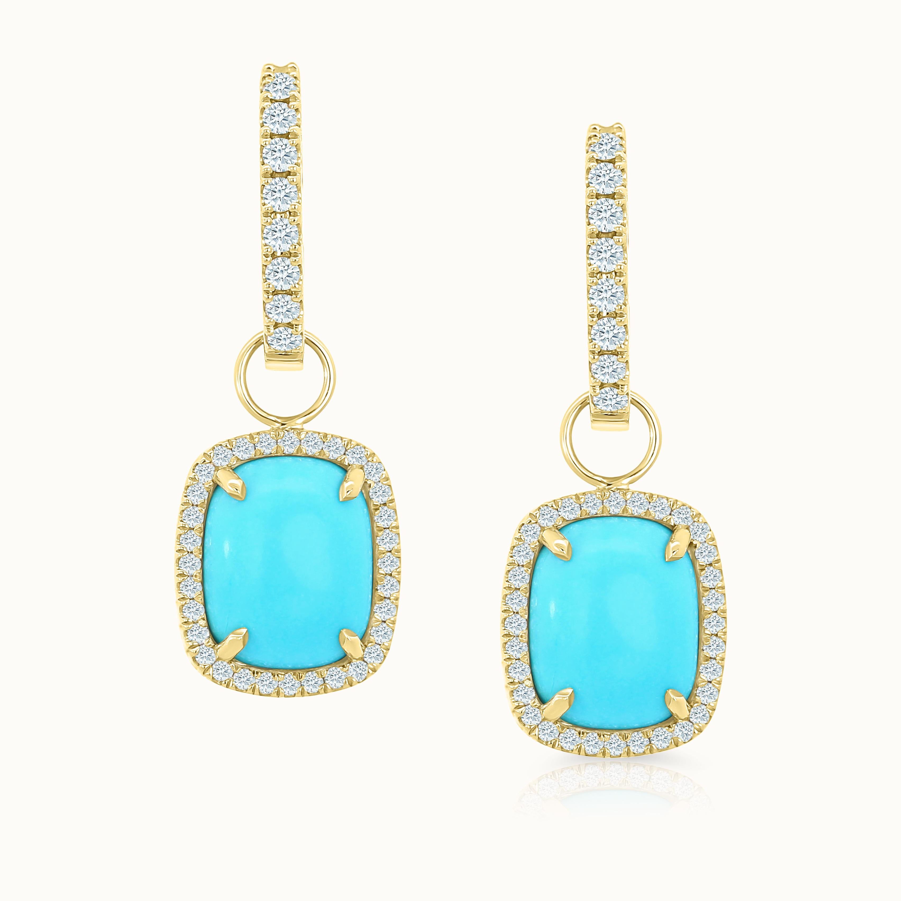 Taylor Turquoise Earring Charms