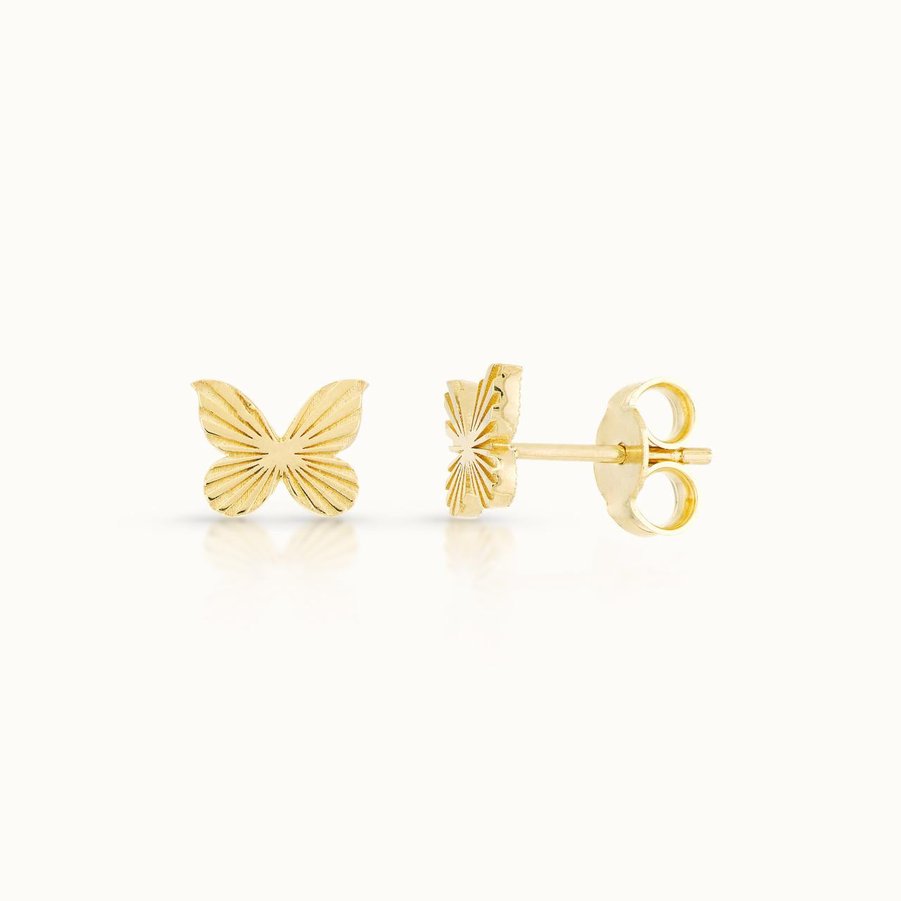 Radiant Butterfly Studs