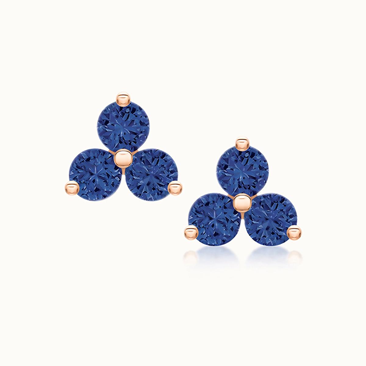 Lauren Studs Grand Sapphire