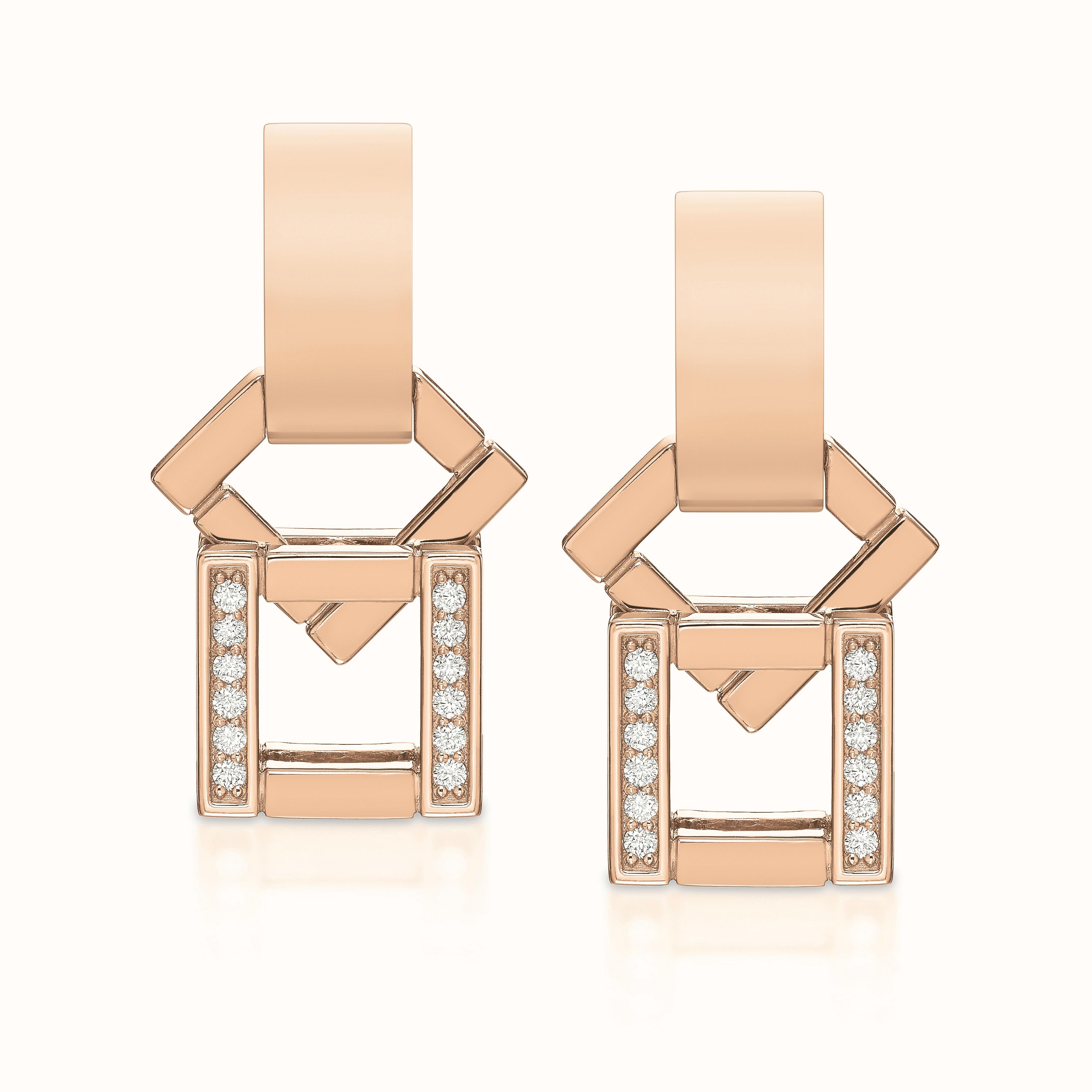 Sloane Interlocking Earring Charms