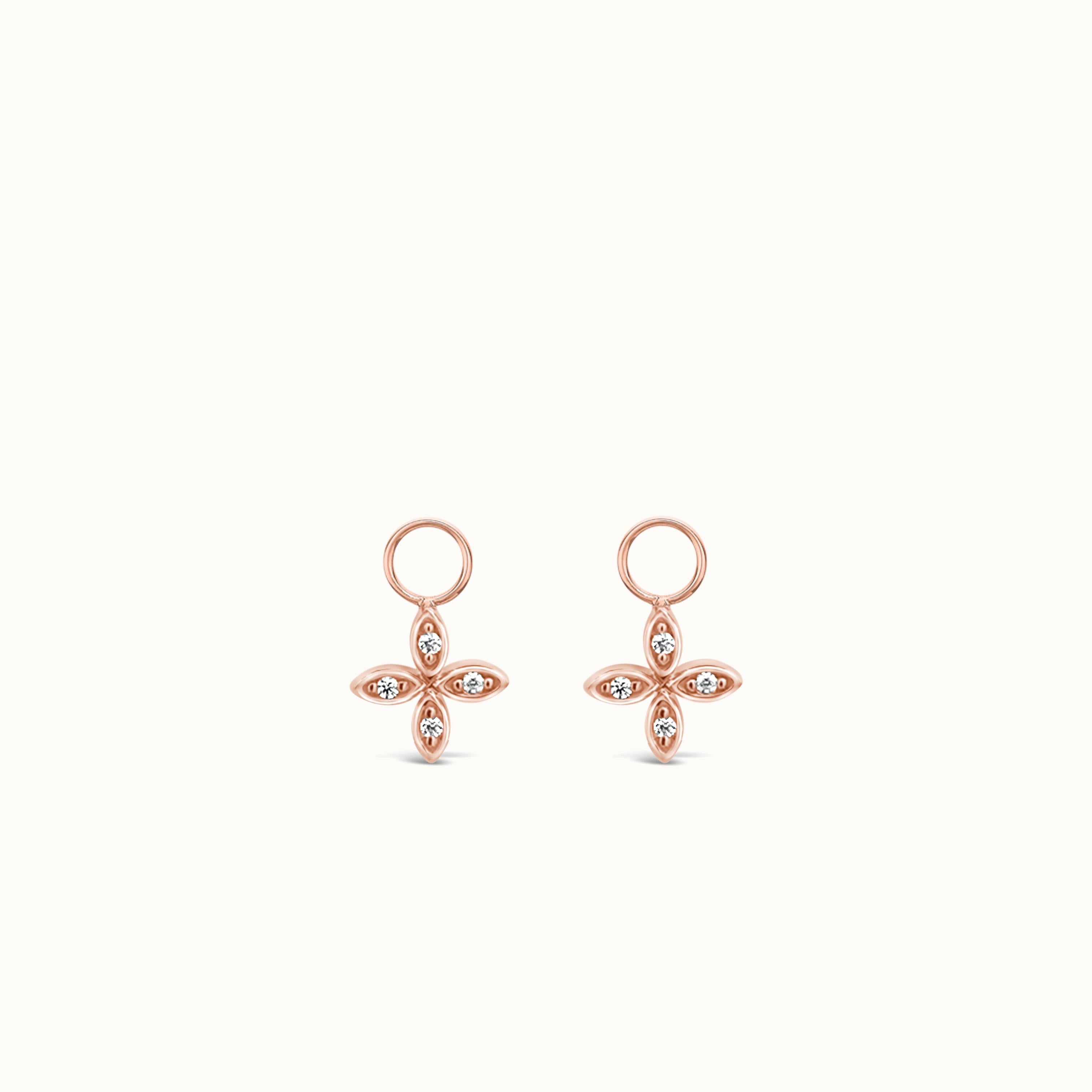 Sophia Floral Motif Earring Charm