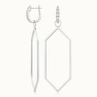 Hexagon Earring Charms