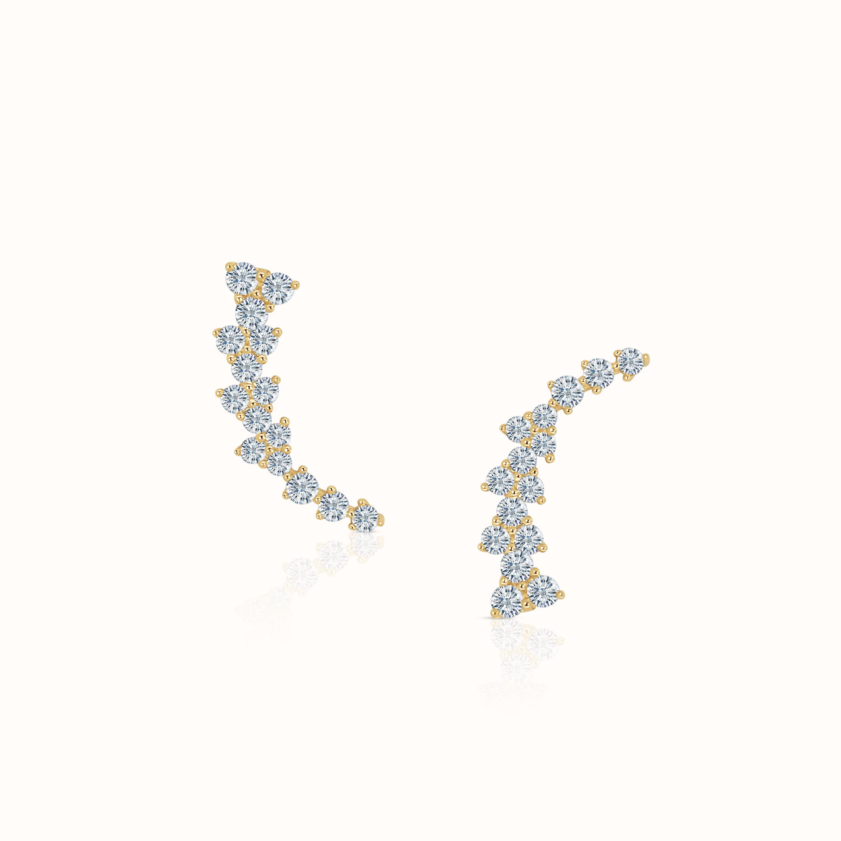 Climber Diamond Studs