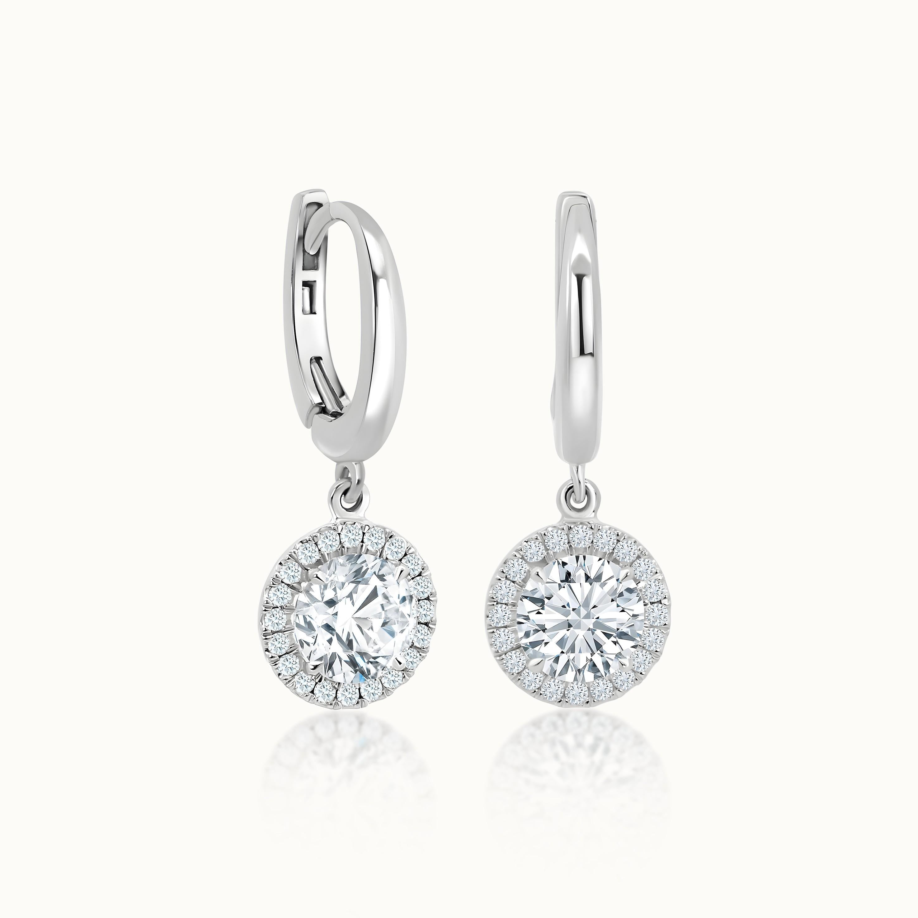 Kate Diamond Dangle Earrings