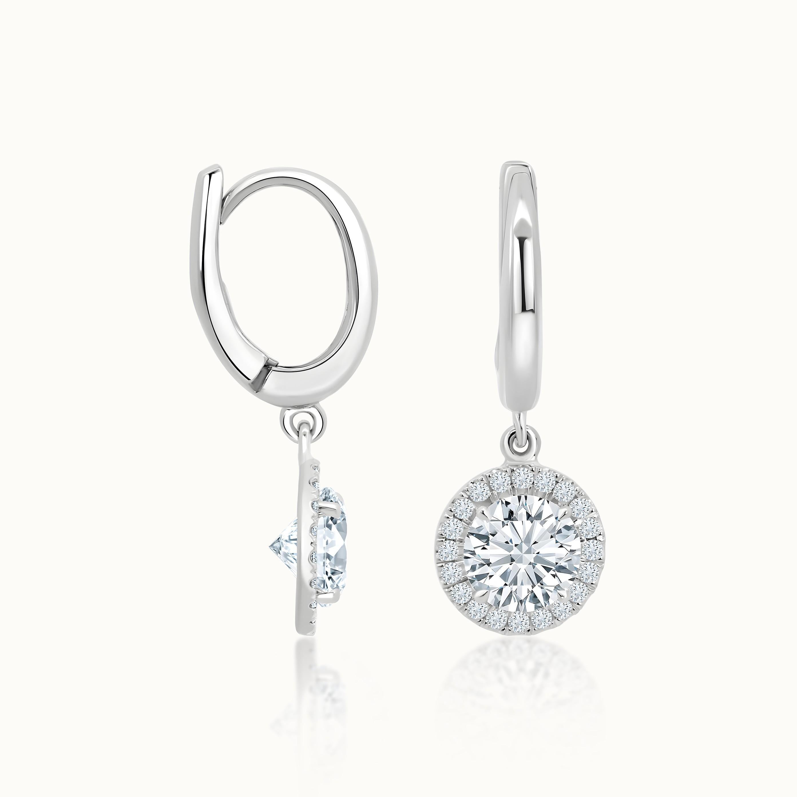 Kate Diamond Dangle Earrings