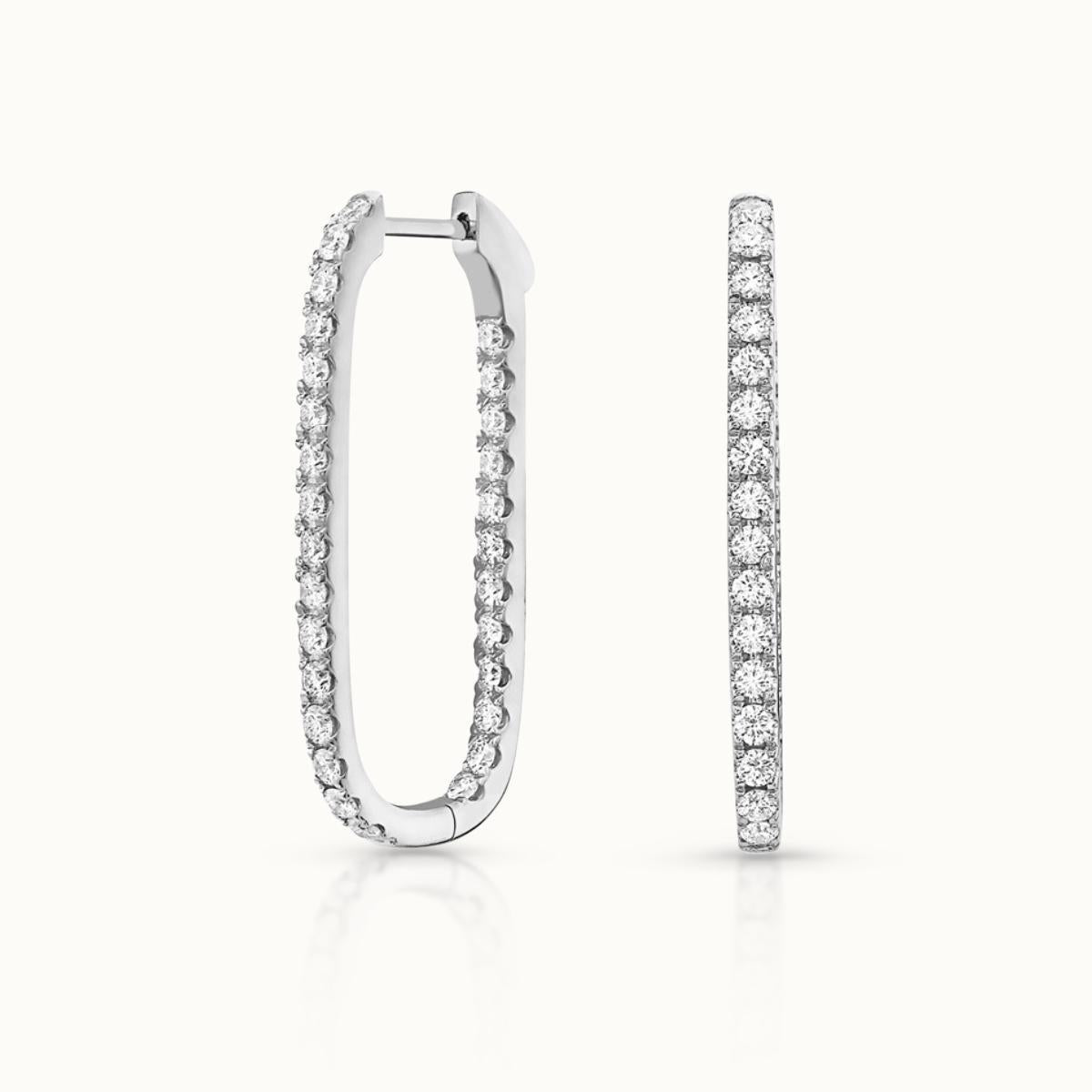 Oblong In and Out Hoops