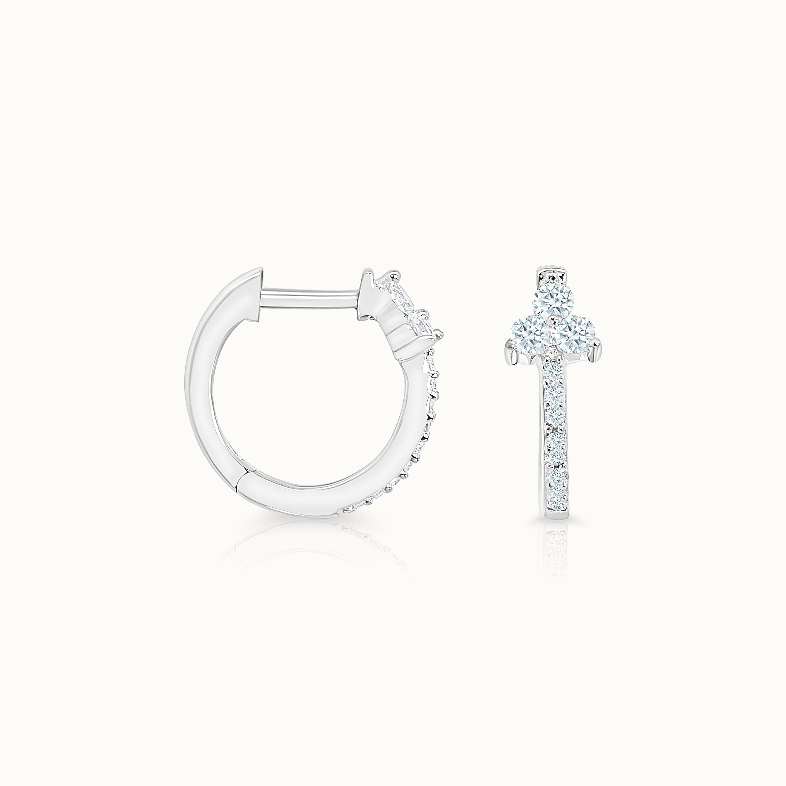 Trio Diamond Huggies