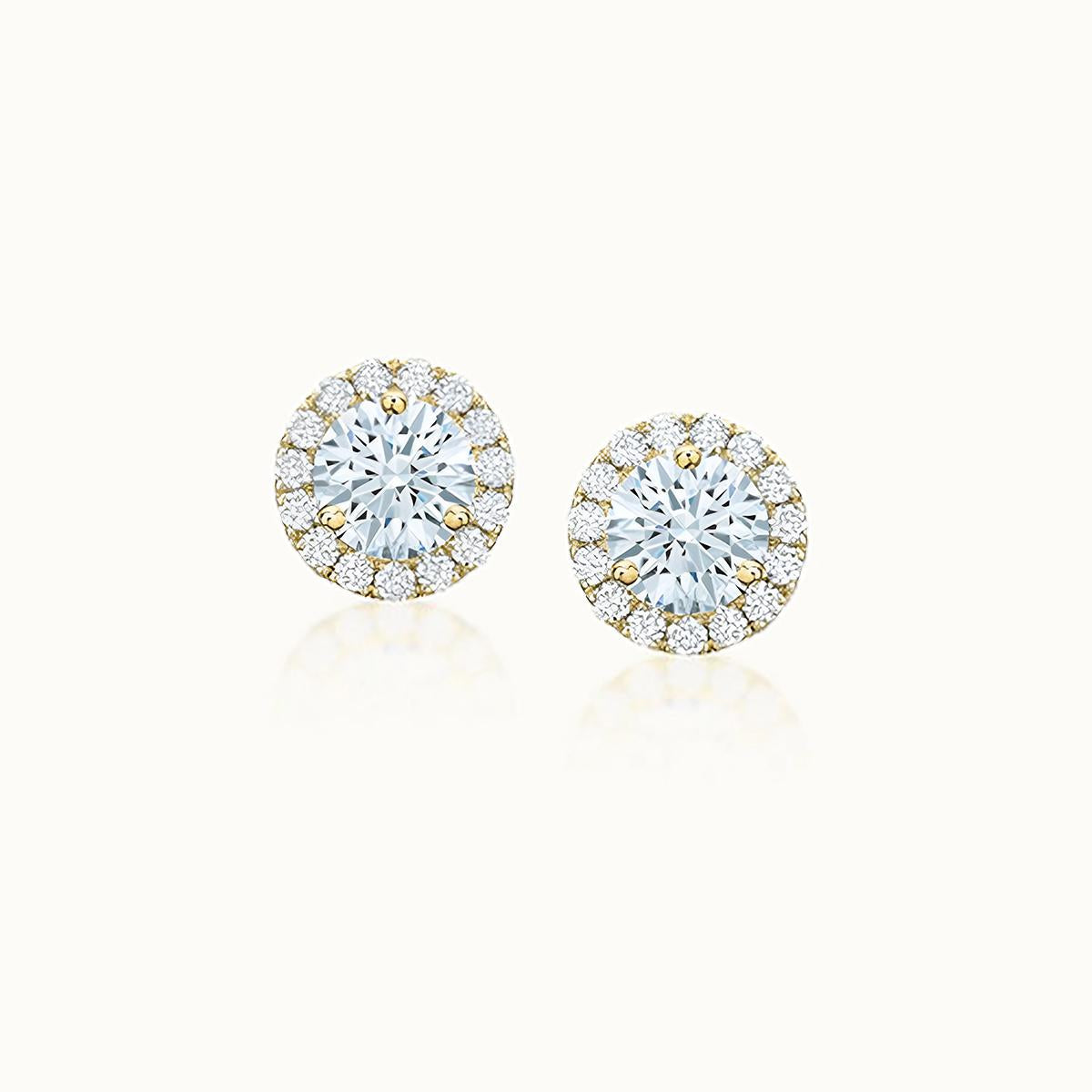 Kate Studs Round Diamond