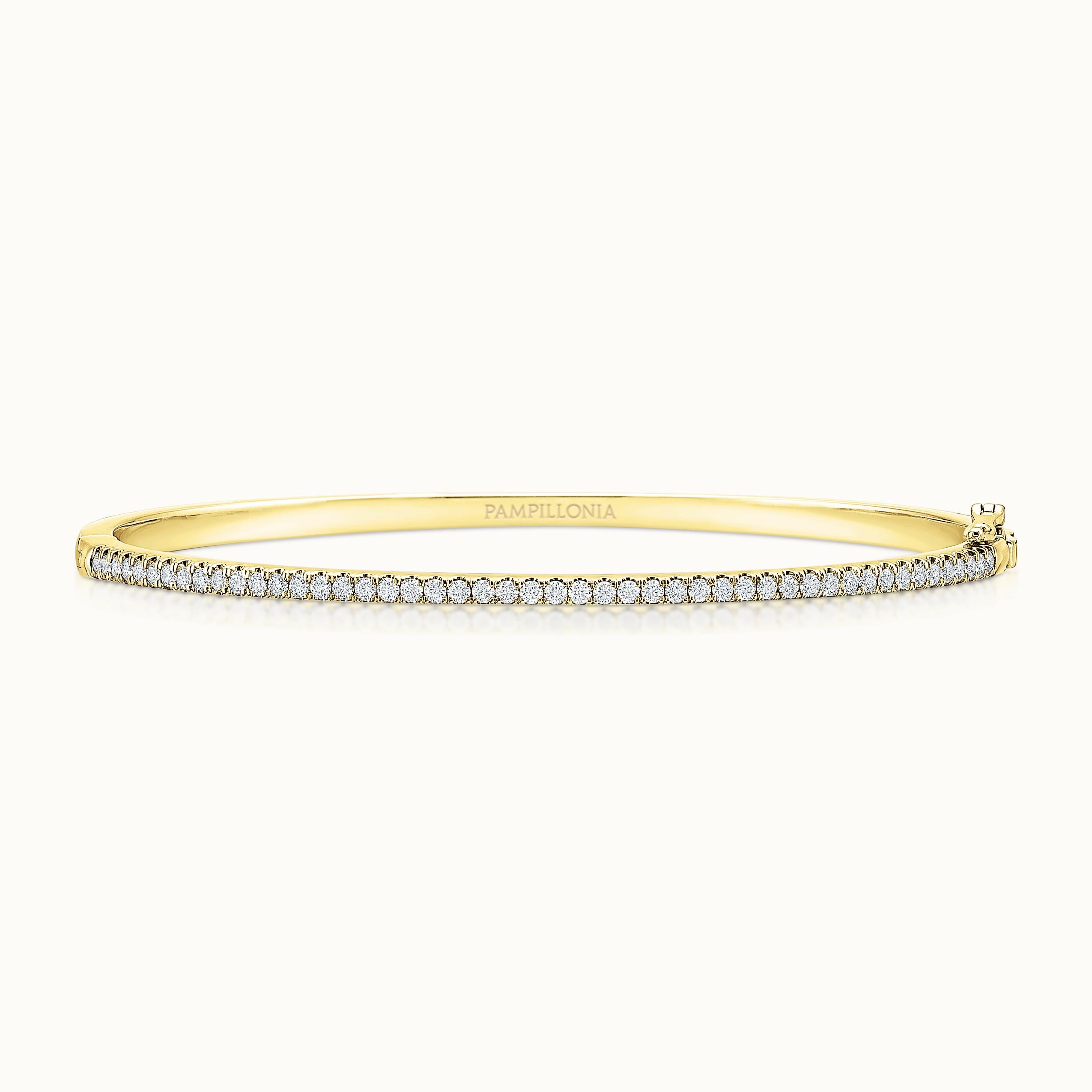 Lennon Bangle Petite Pave Diamond