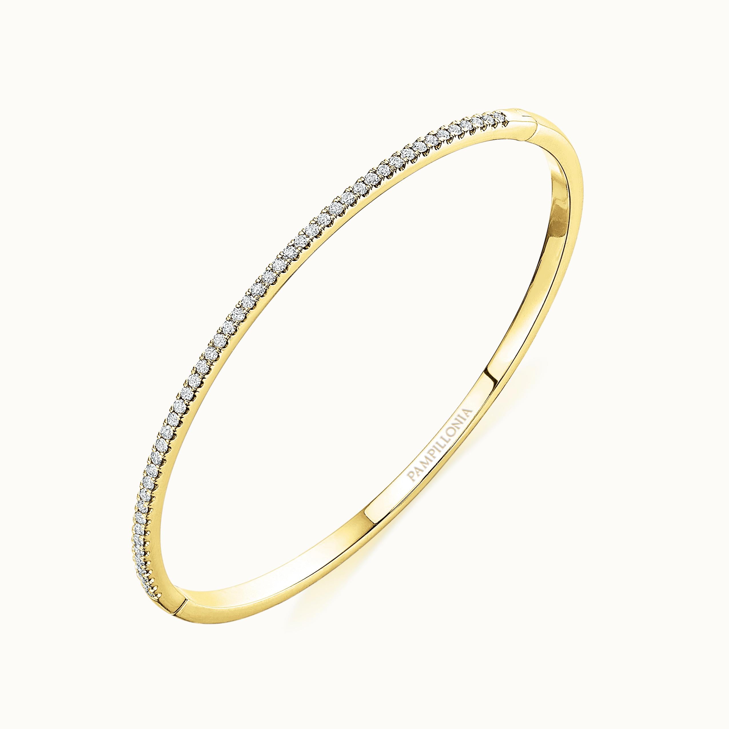 Lennon Bangle Petite Pave Diamond