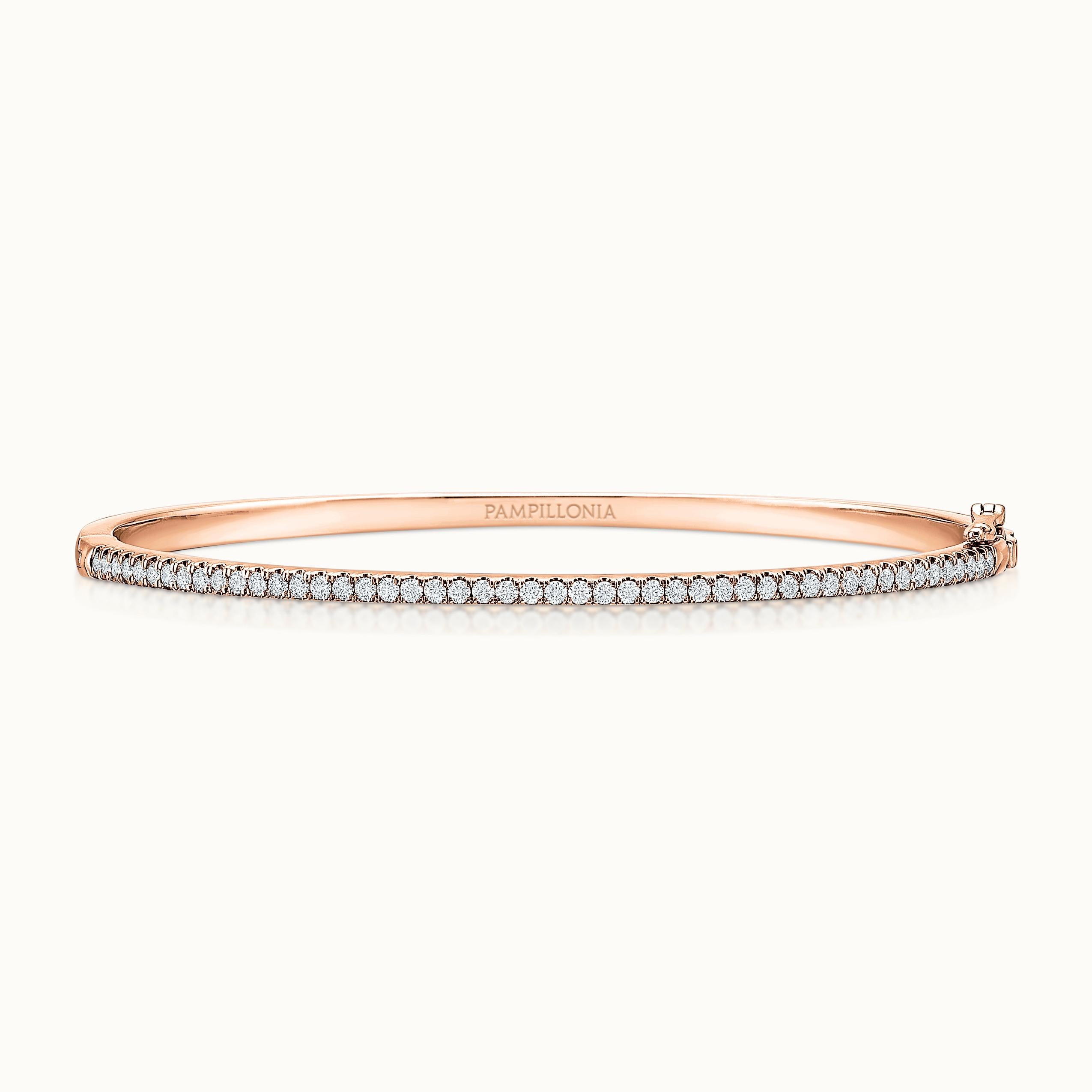 Lennon Bangle Petite Pave Diamond