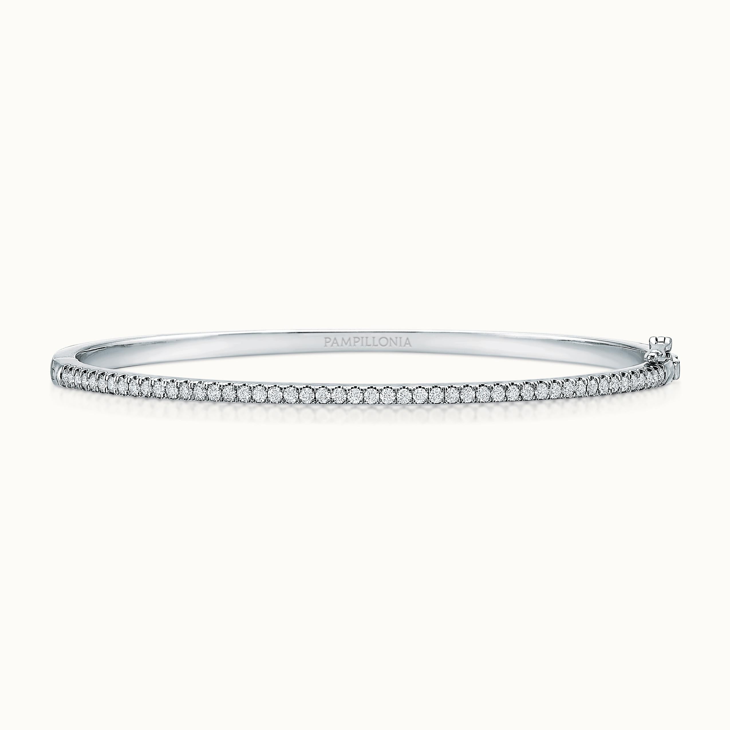 Lennon Bangle Petite Pave Diamond
