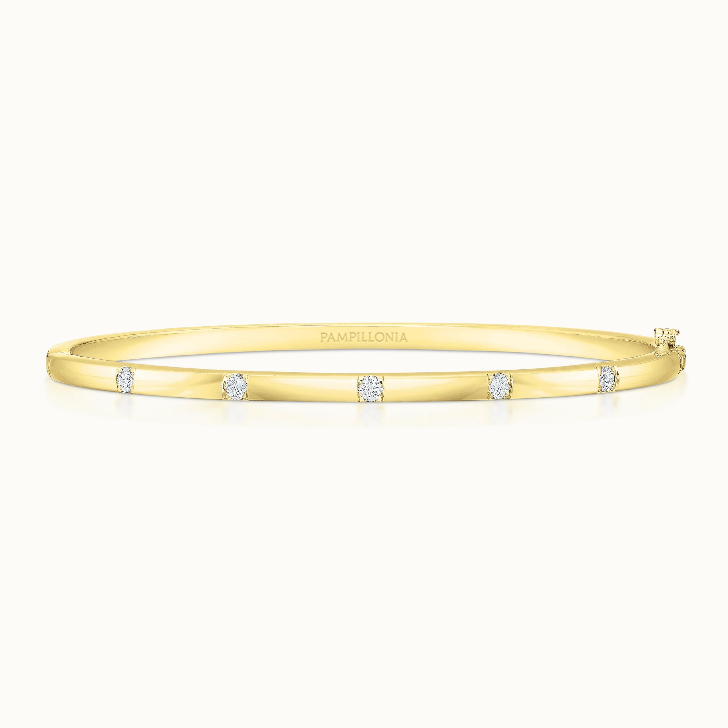 Lennon Bangle Five Diamond