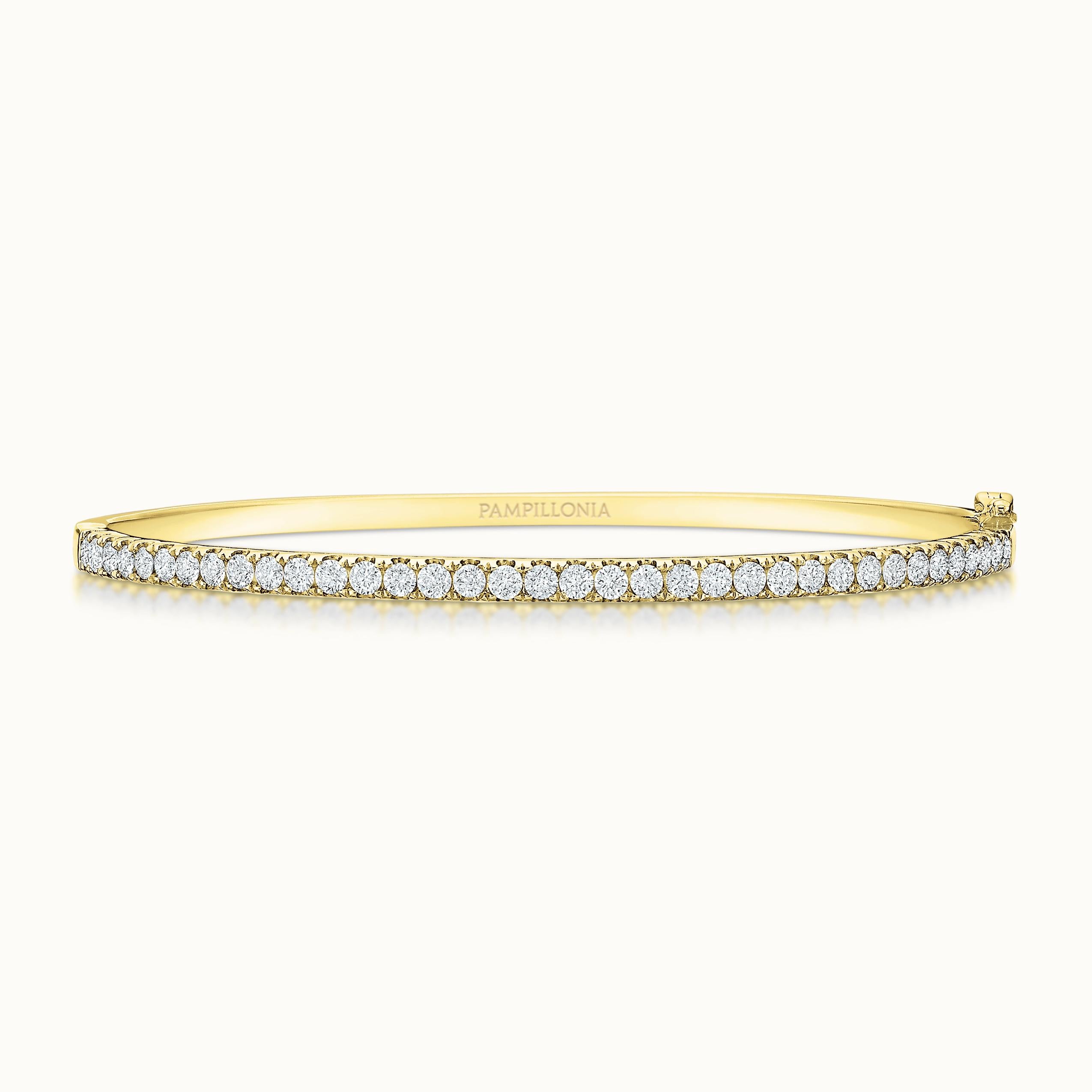 Lennon Bangle Pave Diamond