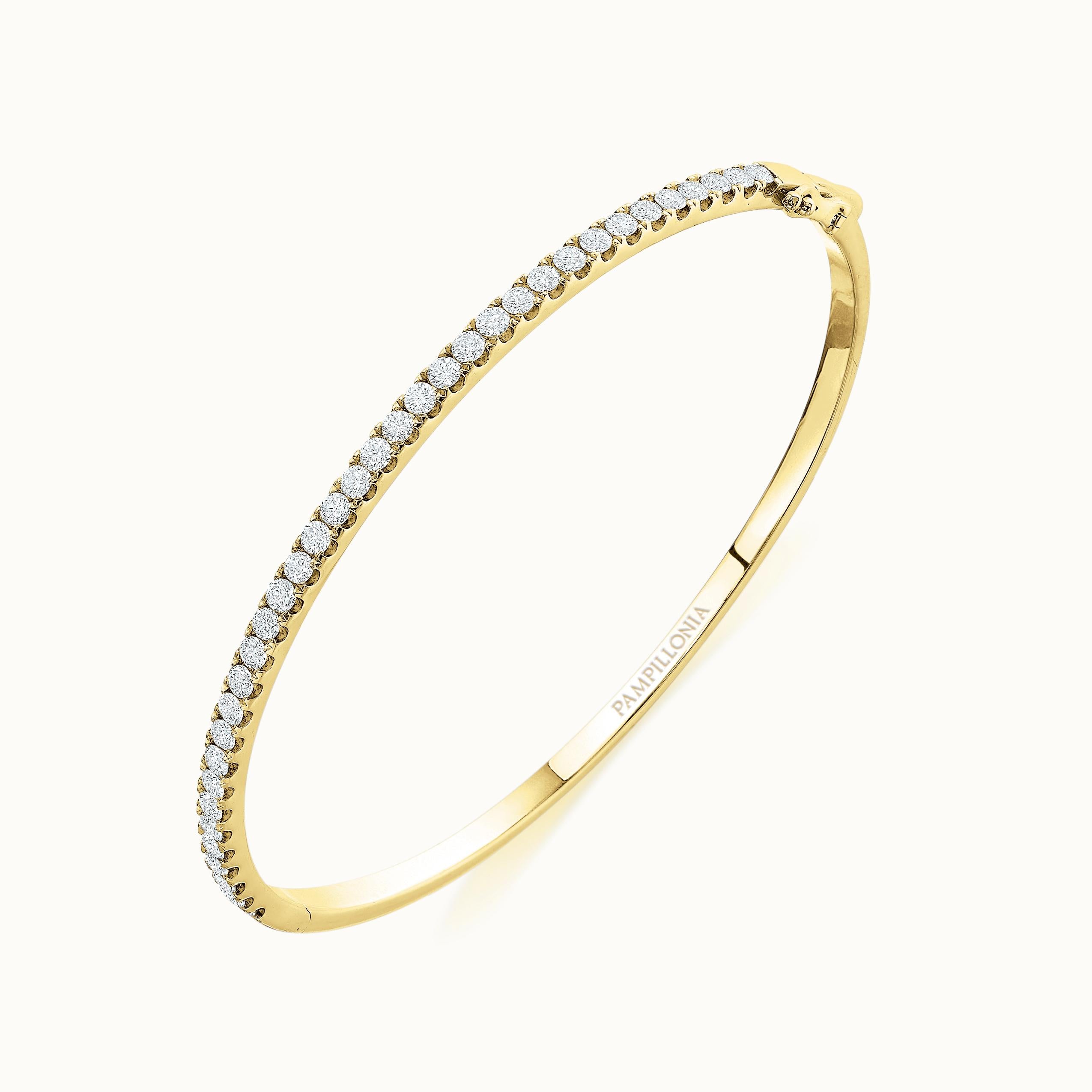Lennon Bangle Pave Diamond