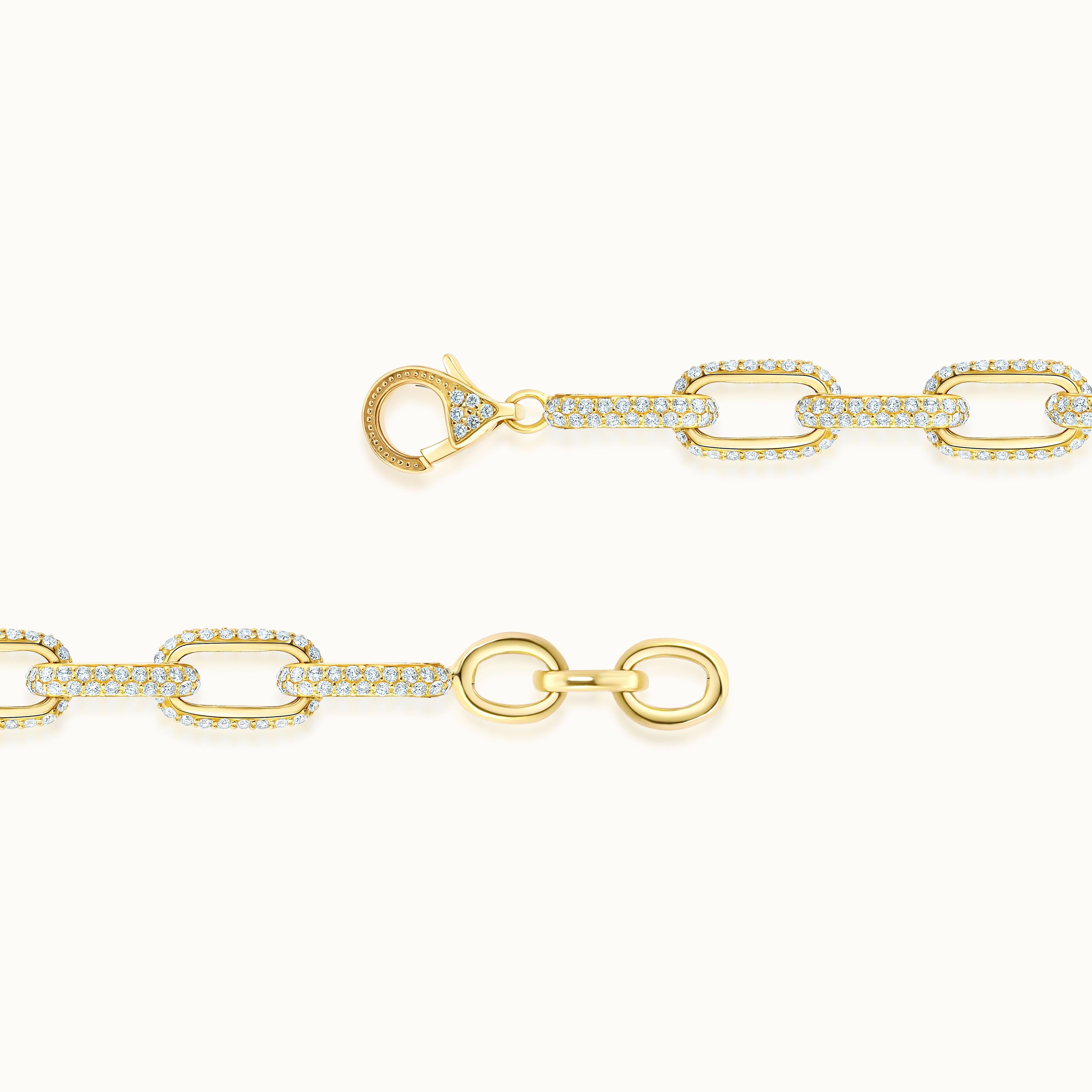 Pave Link Bracelet