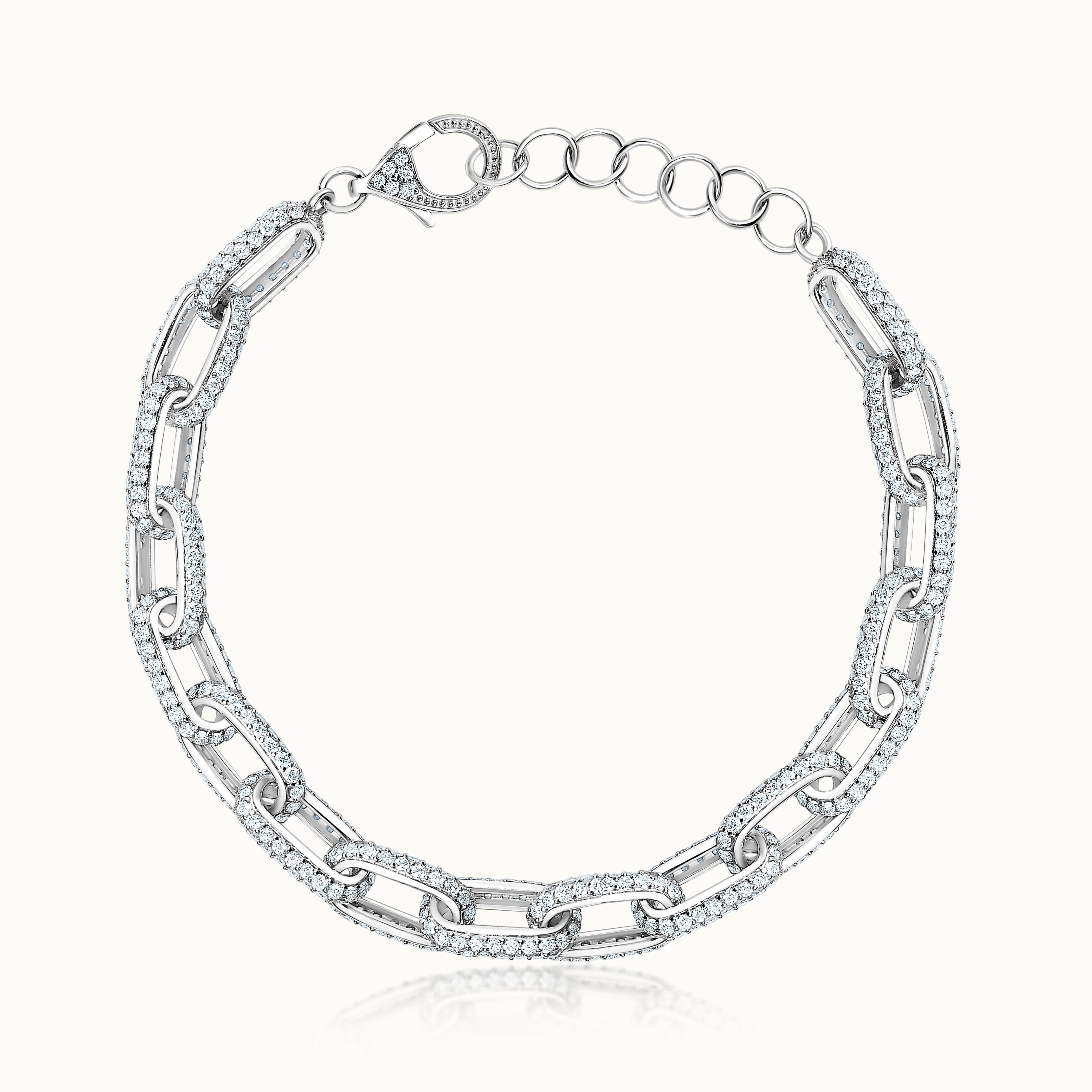 Pave Link Bracelet