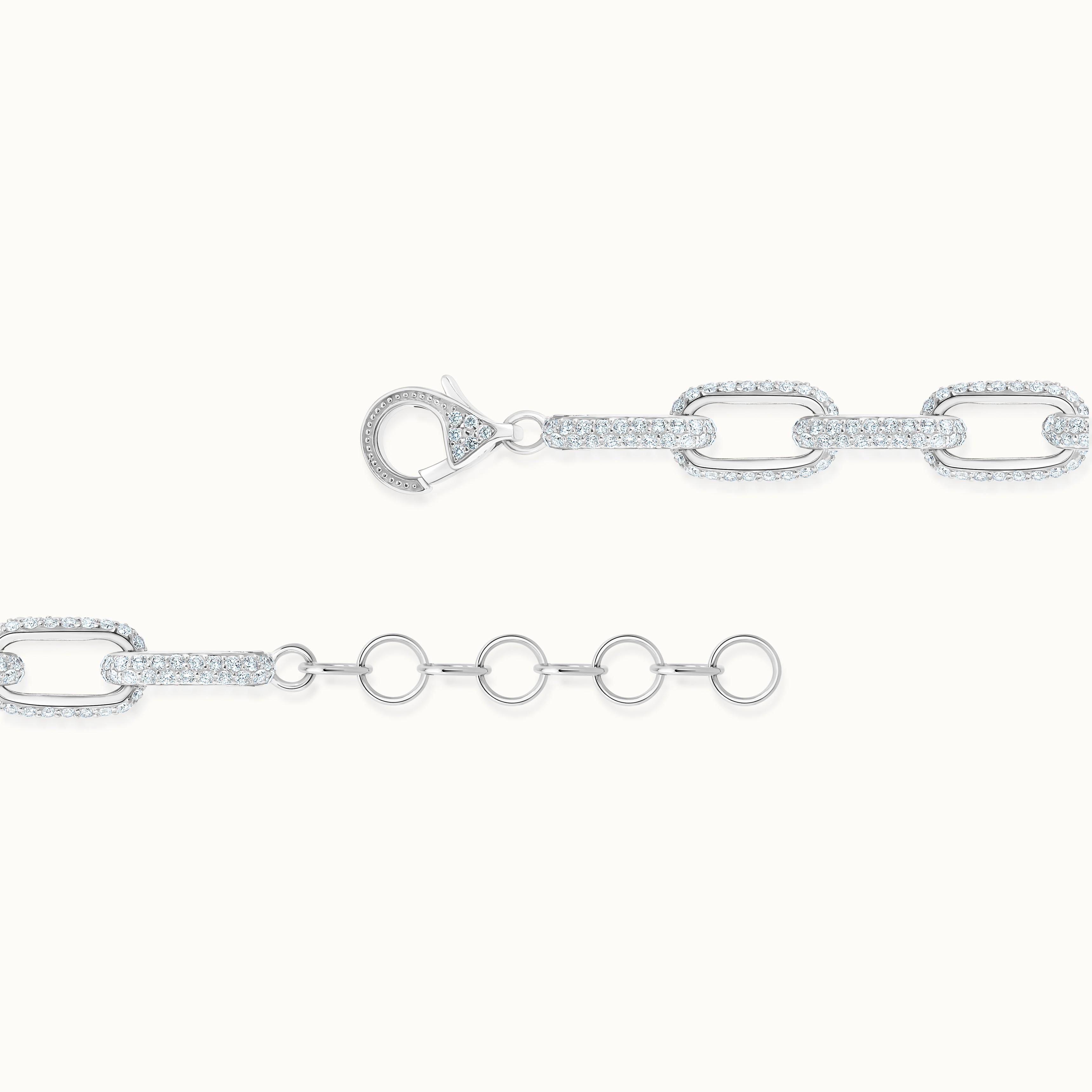 Pave Link Bracelet