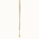 Bezel Set Diamond Bracelet
