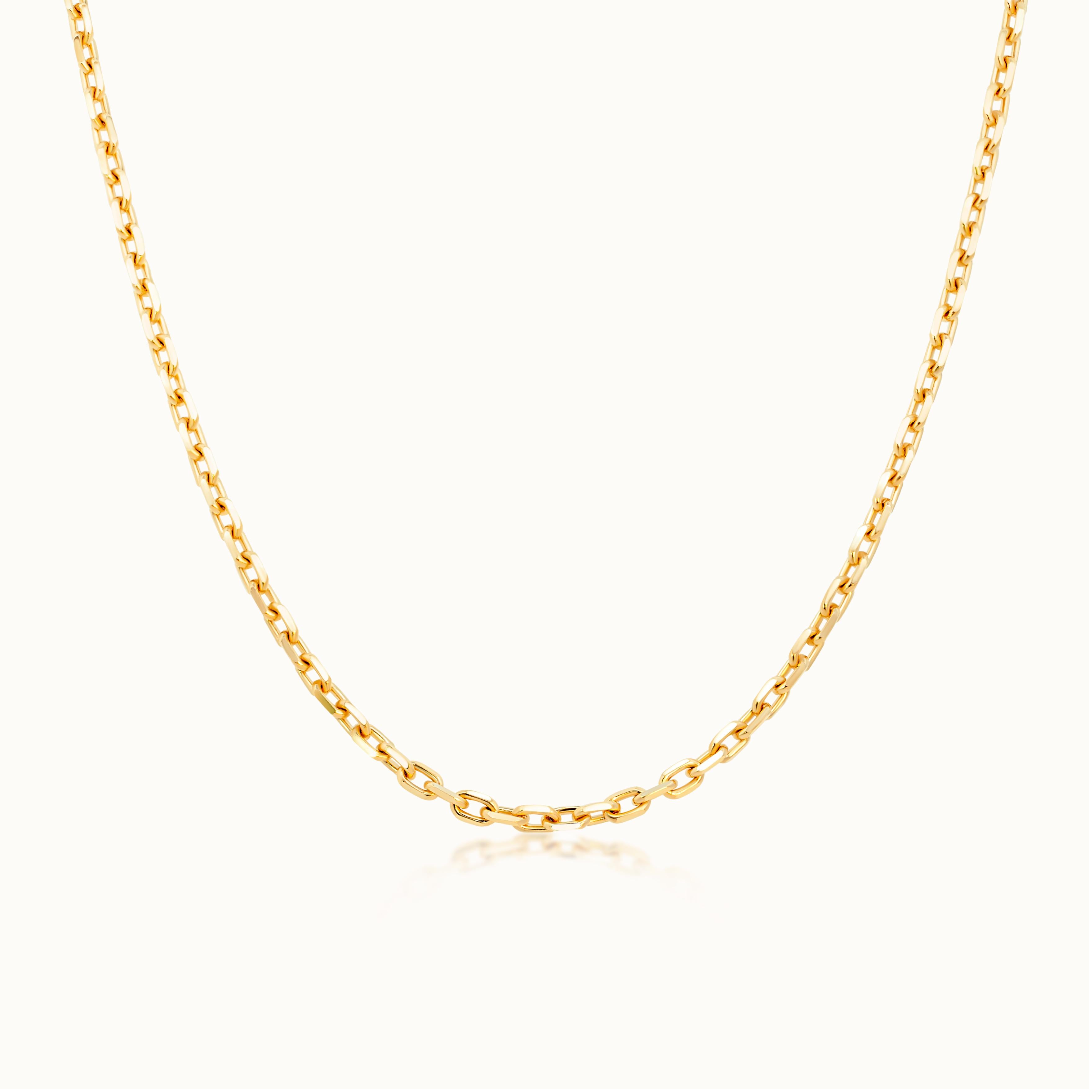 Diamond Cut Cable Chain