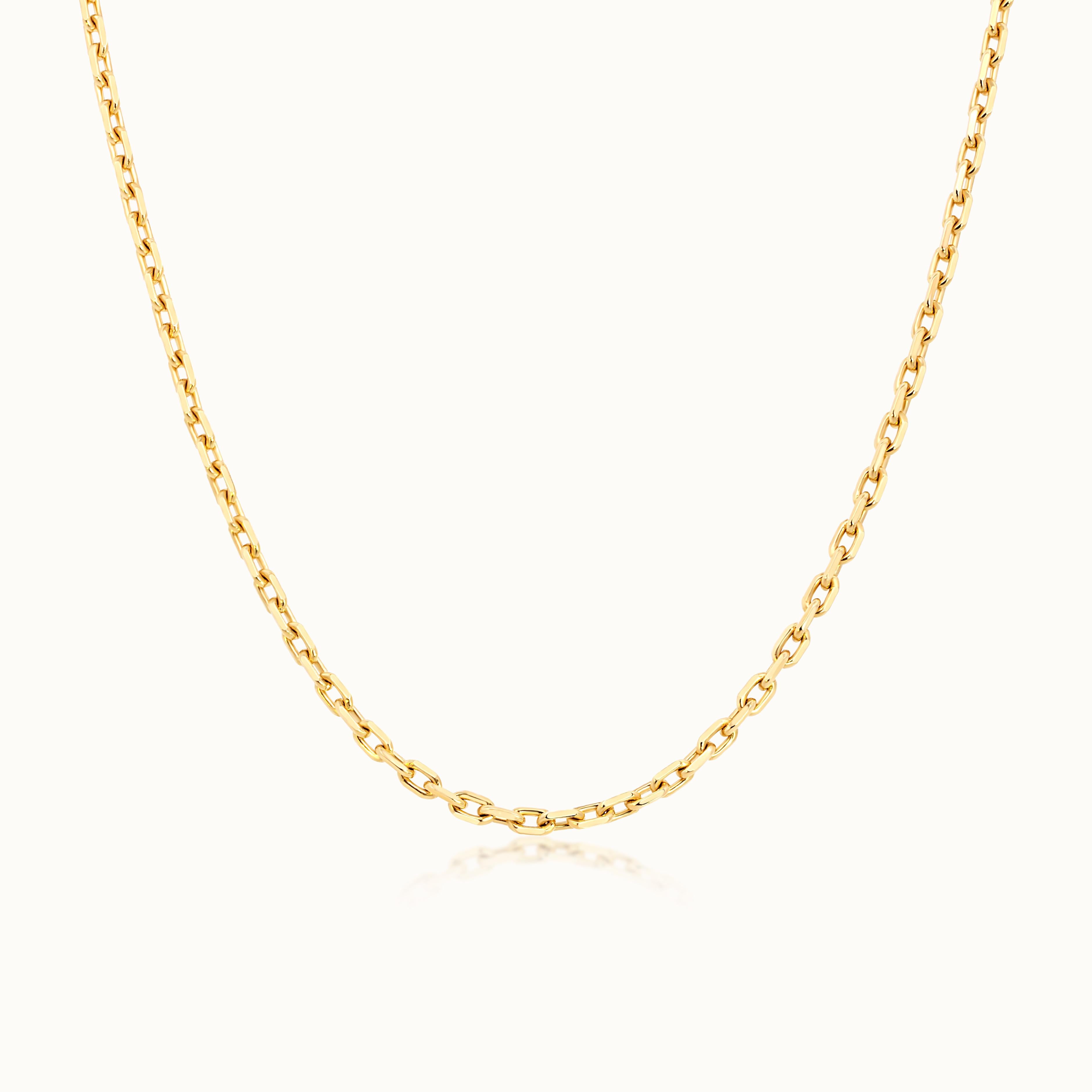 Diamond Cut Cable Chain