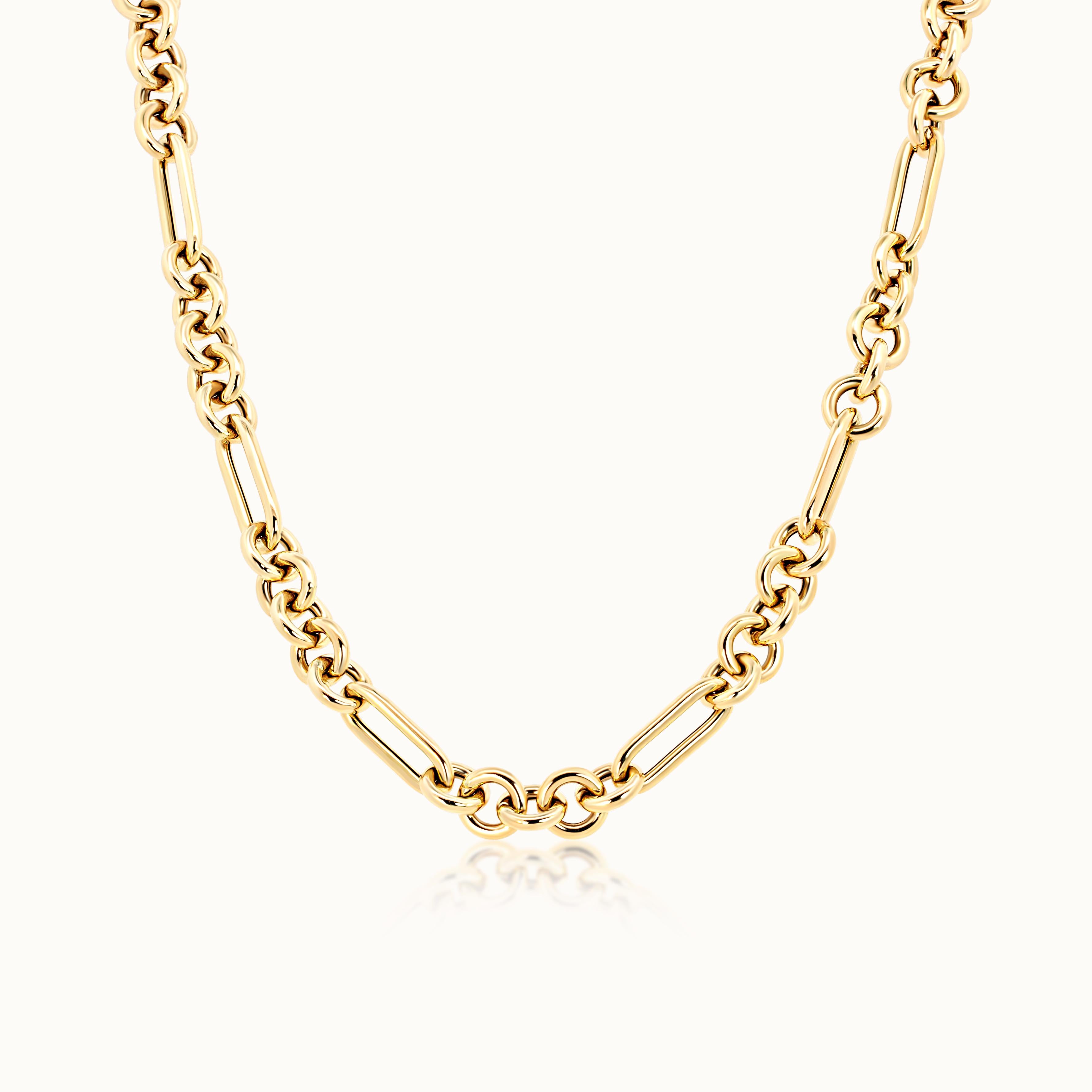 Chunky Mixed Link Chain