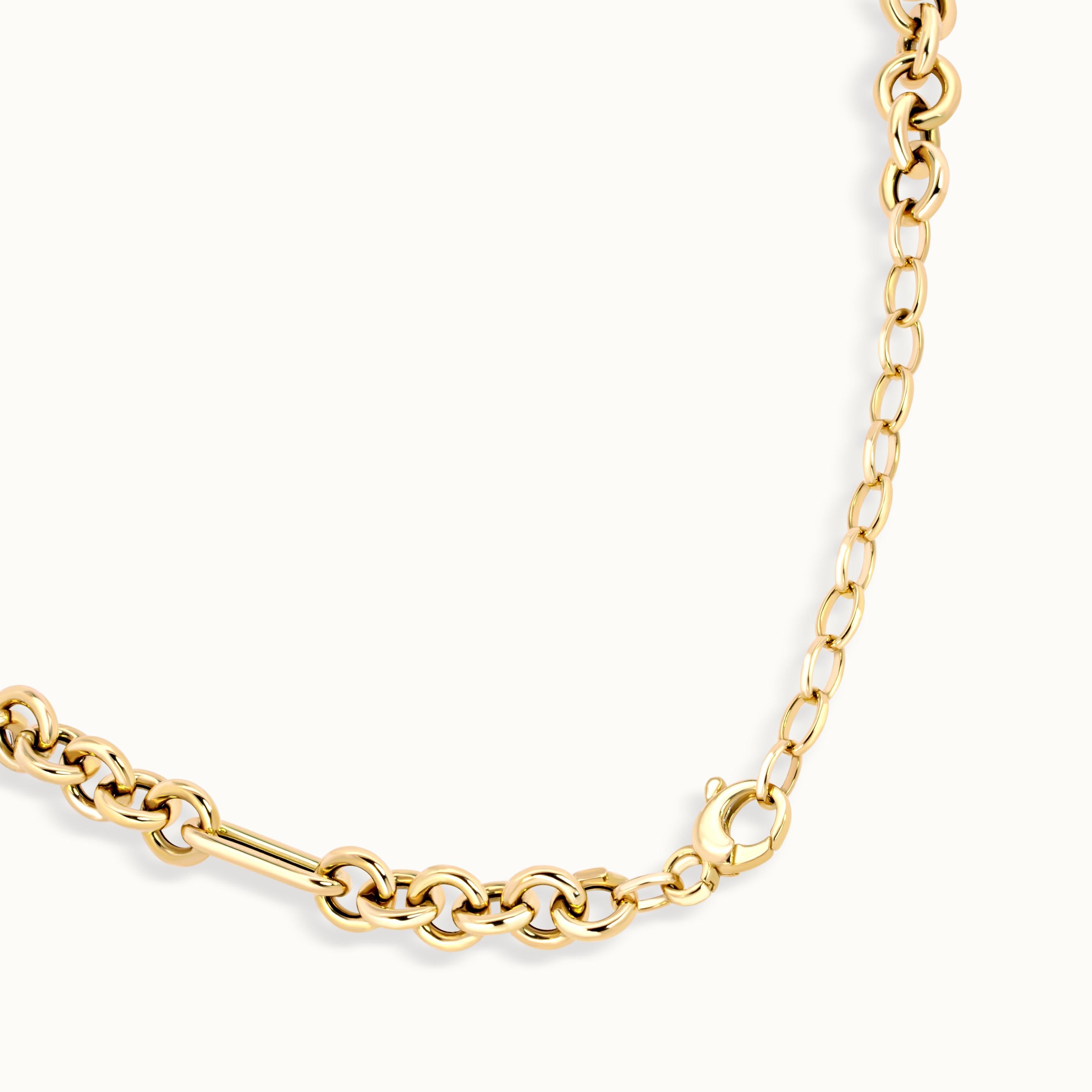 Chunky Mixed Link Chain