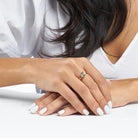 Quinn Emerald Cut East & West Diamond Ring