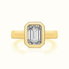 Quinn Emerald Cut Diamond Ring  2.00 ct