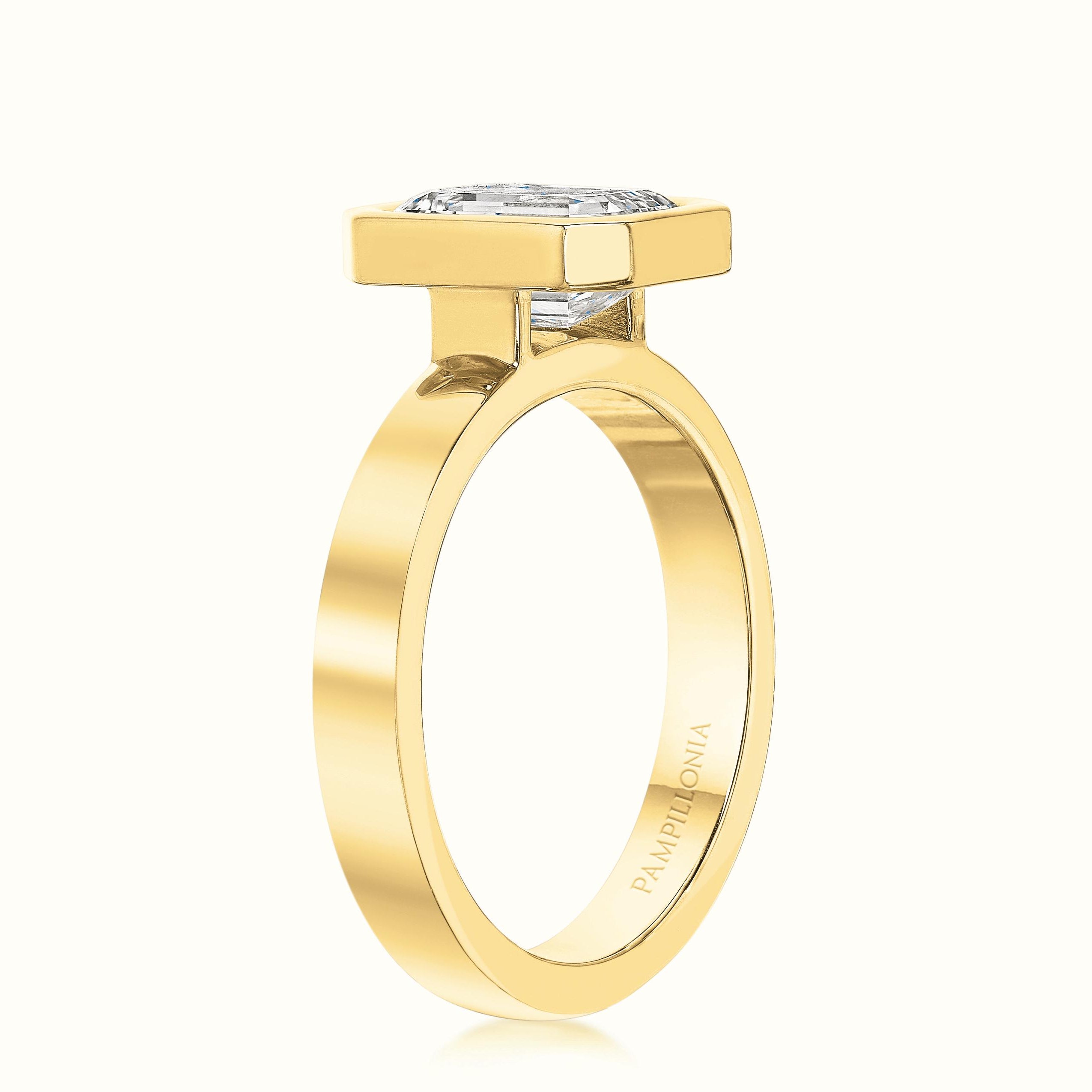 Quinn Emerald Cut Diamond Ring 2.00 ct