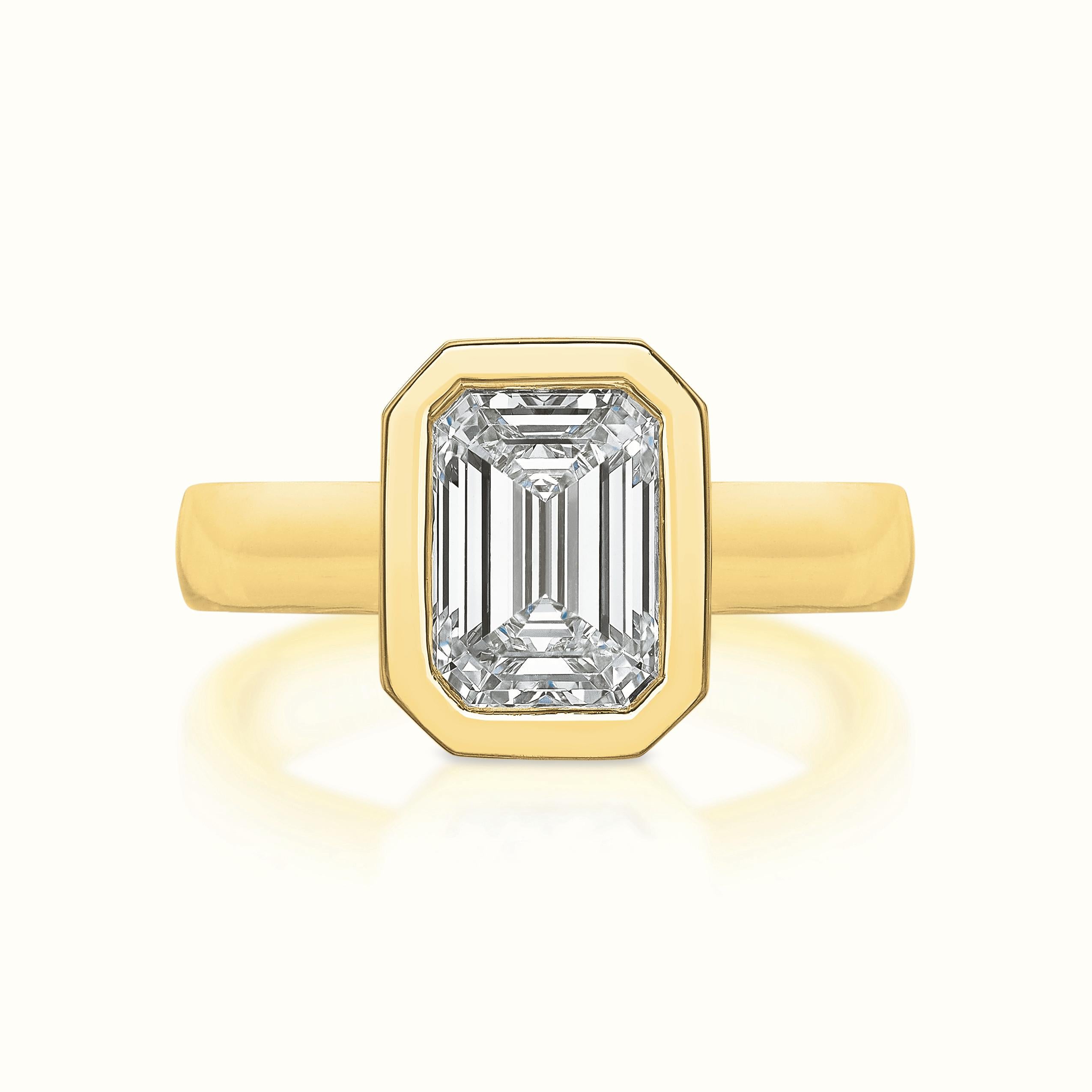 Quinn Emerald Cut Diamond Ring 2.50 ct