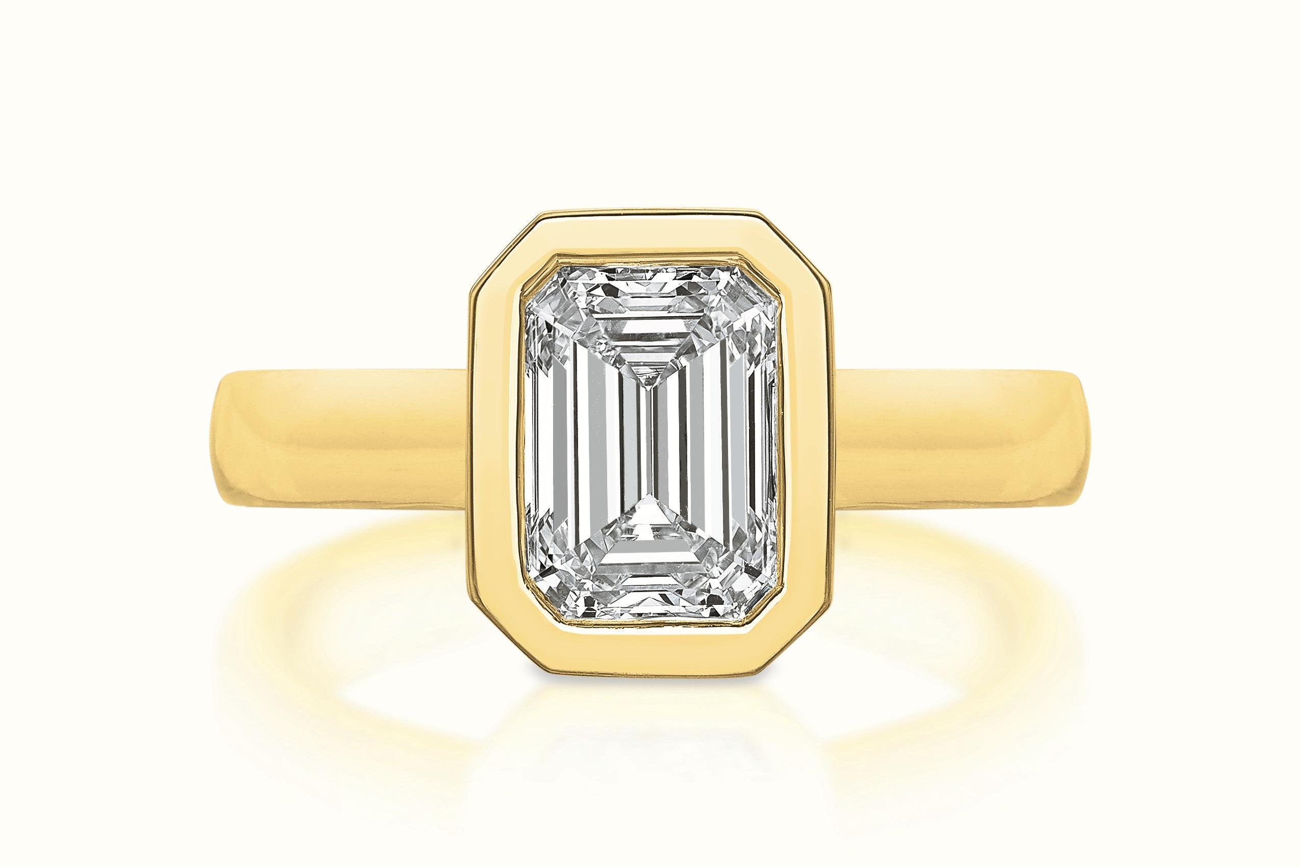 Quinn Emerald Cut Diamond Ring 1.70 ct