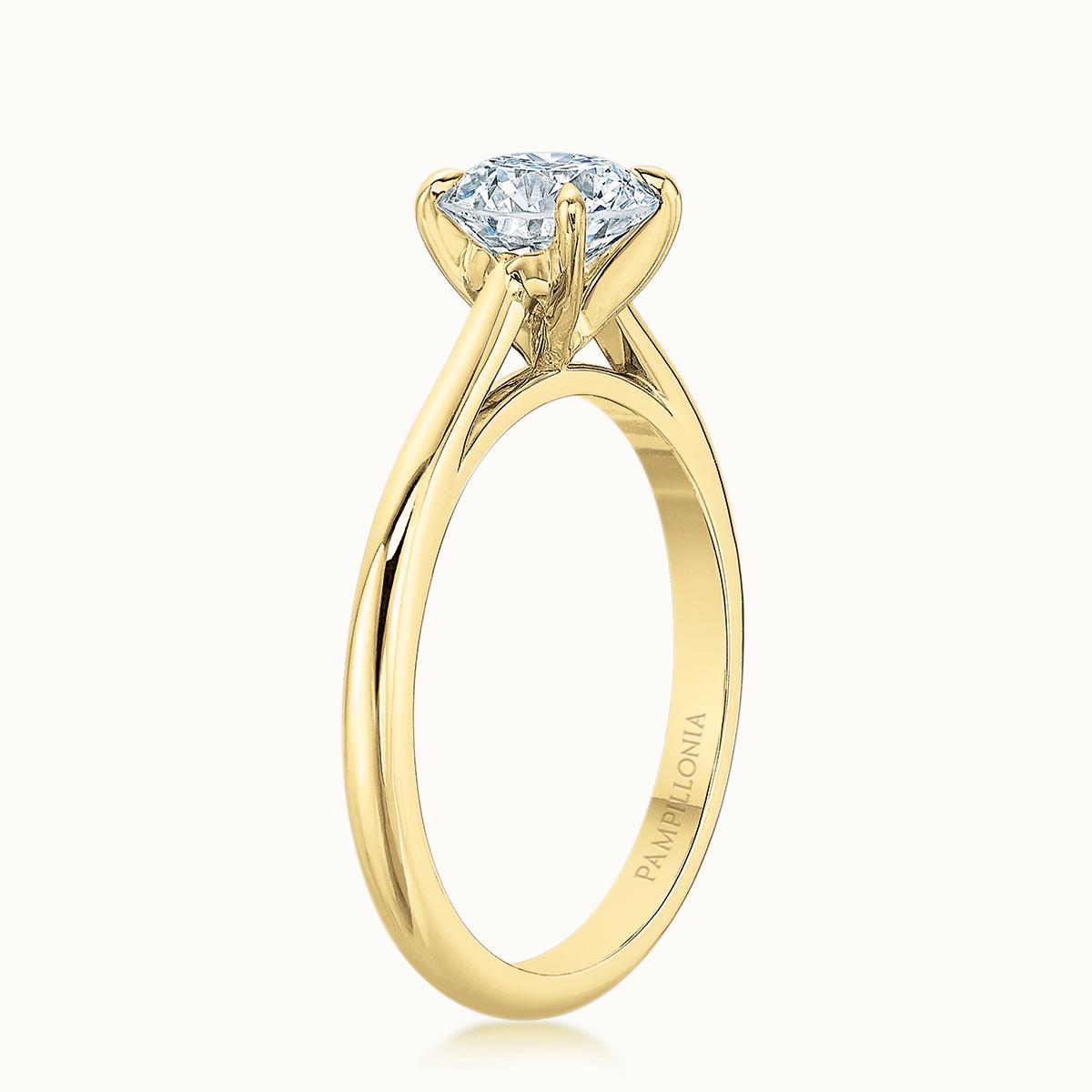 Lennon Round Diamond Solitaire 1.63 ct