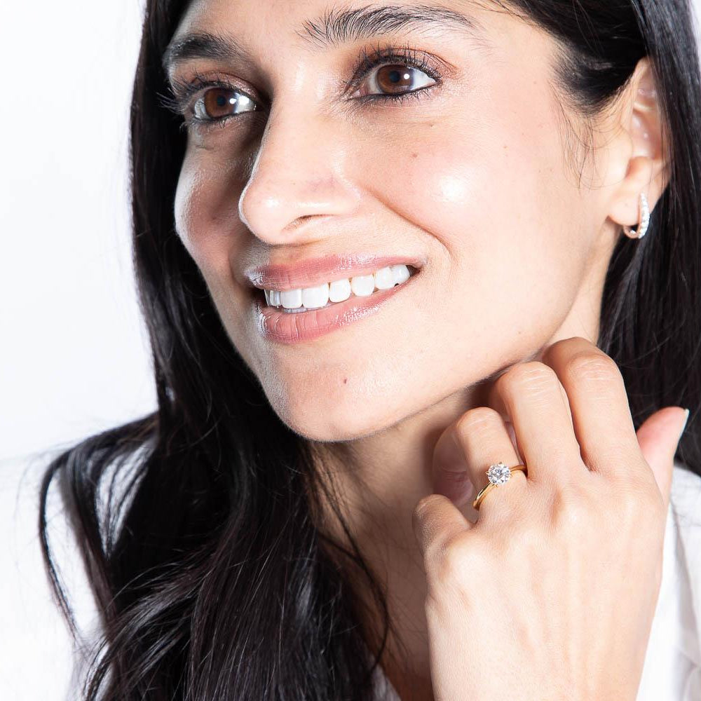 Lennon Round Diamond Solitaire 1.63 ct