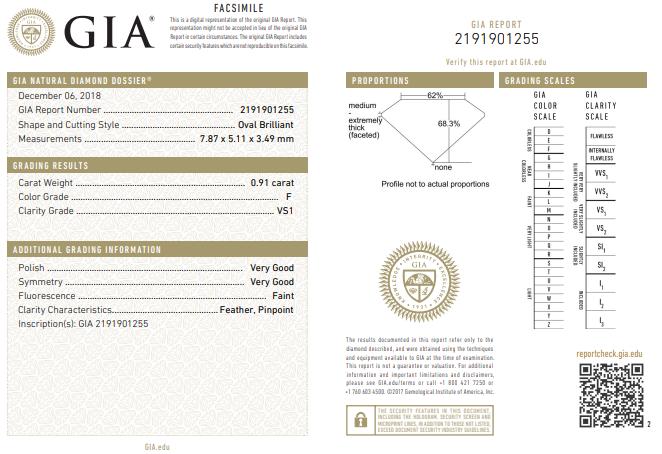 Kathleen East & West Oval Diamond Triple Pave