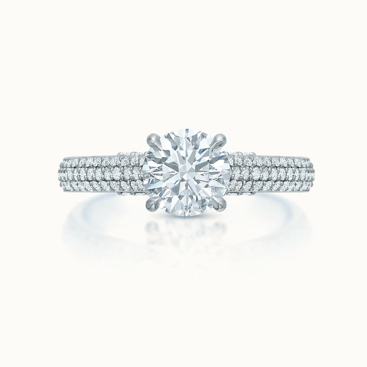 Kathleen Solitaire Round Diamond