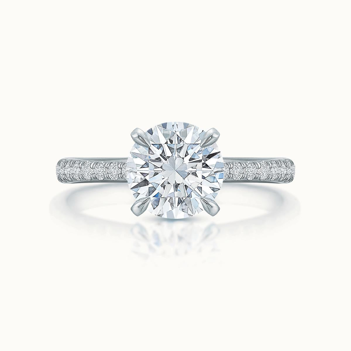 Lennon Round Diamond Solitaire 1.50 ct