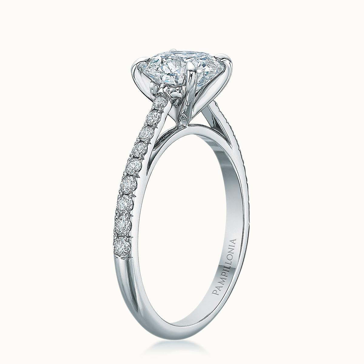 Lennon Round Diamond Solitaire 1.50 ct