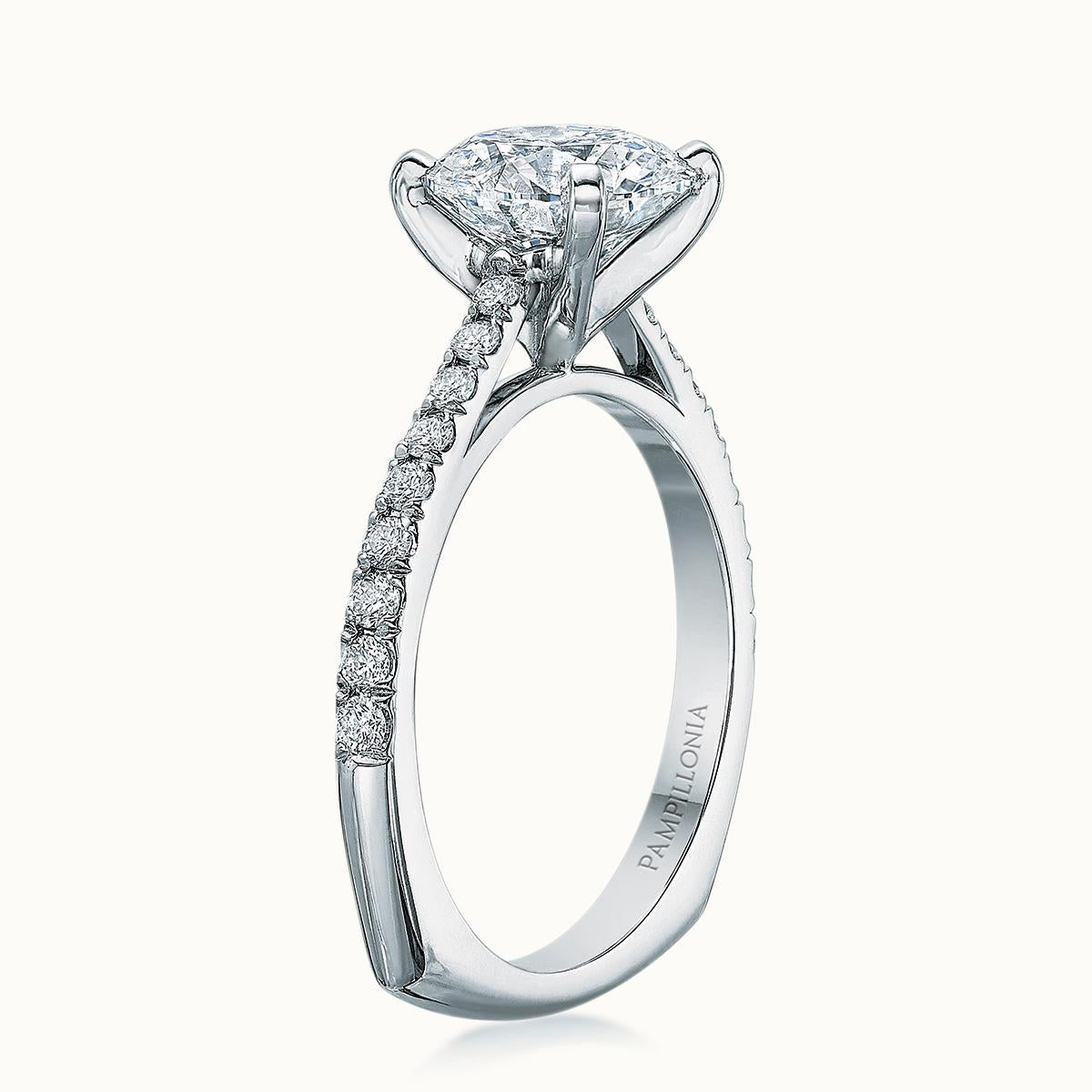 Lennon Round Diamond Solitaire 2.00 ct