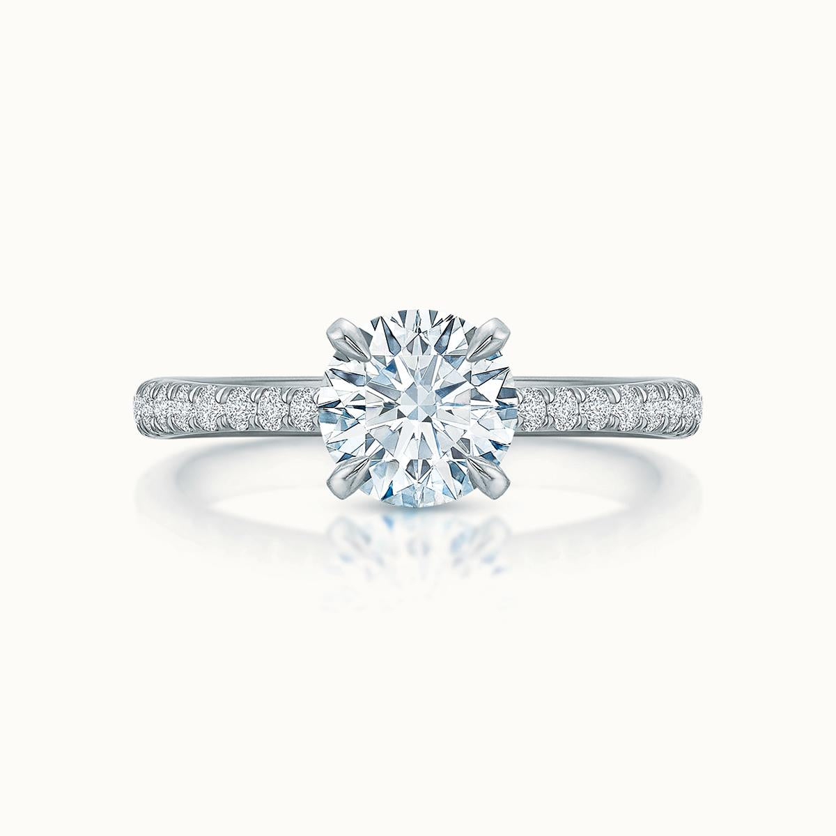 Lennon Round Diamond Solitaire 1.02 ct