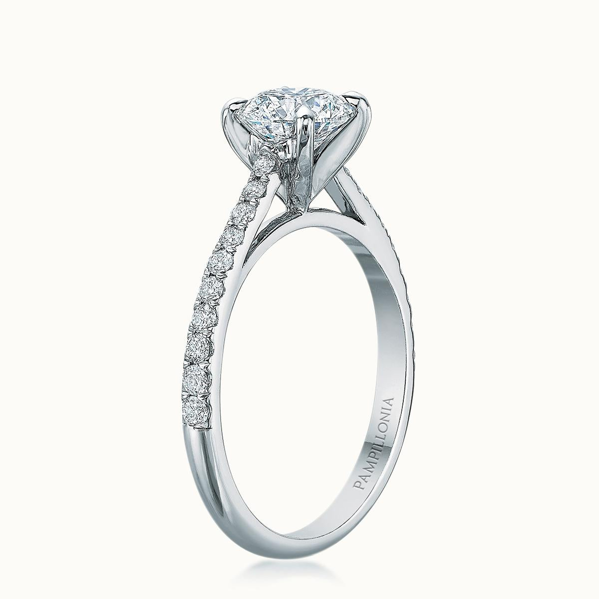 Lennon Round Diamond Solitaire 1.02 ct