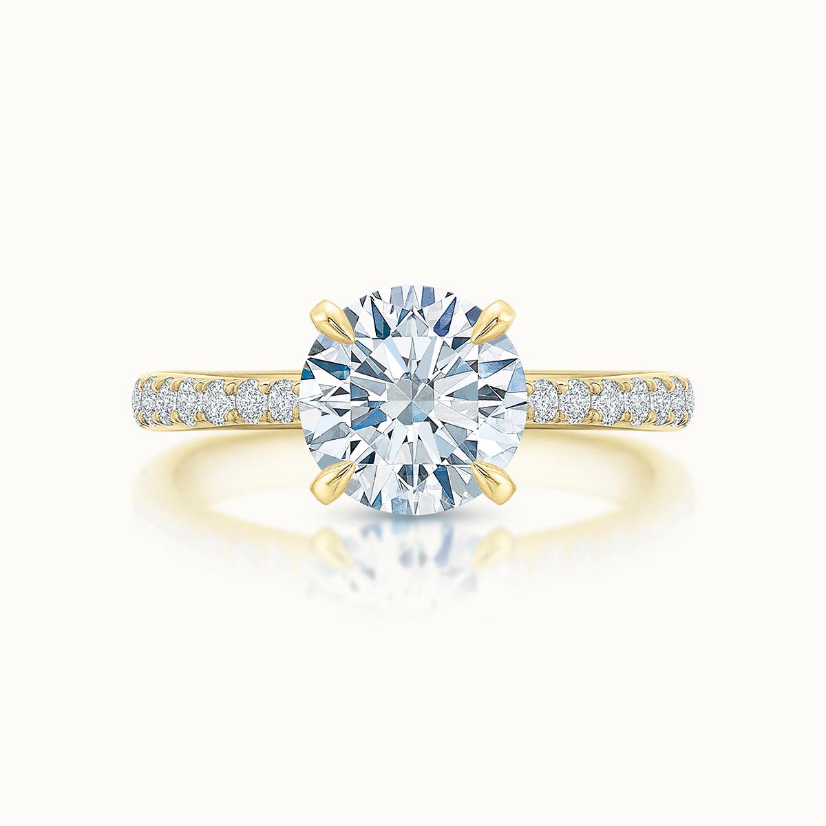 Lennon Round Diamond Solitaire 1.70 ct