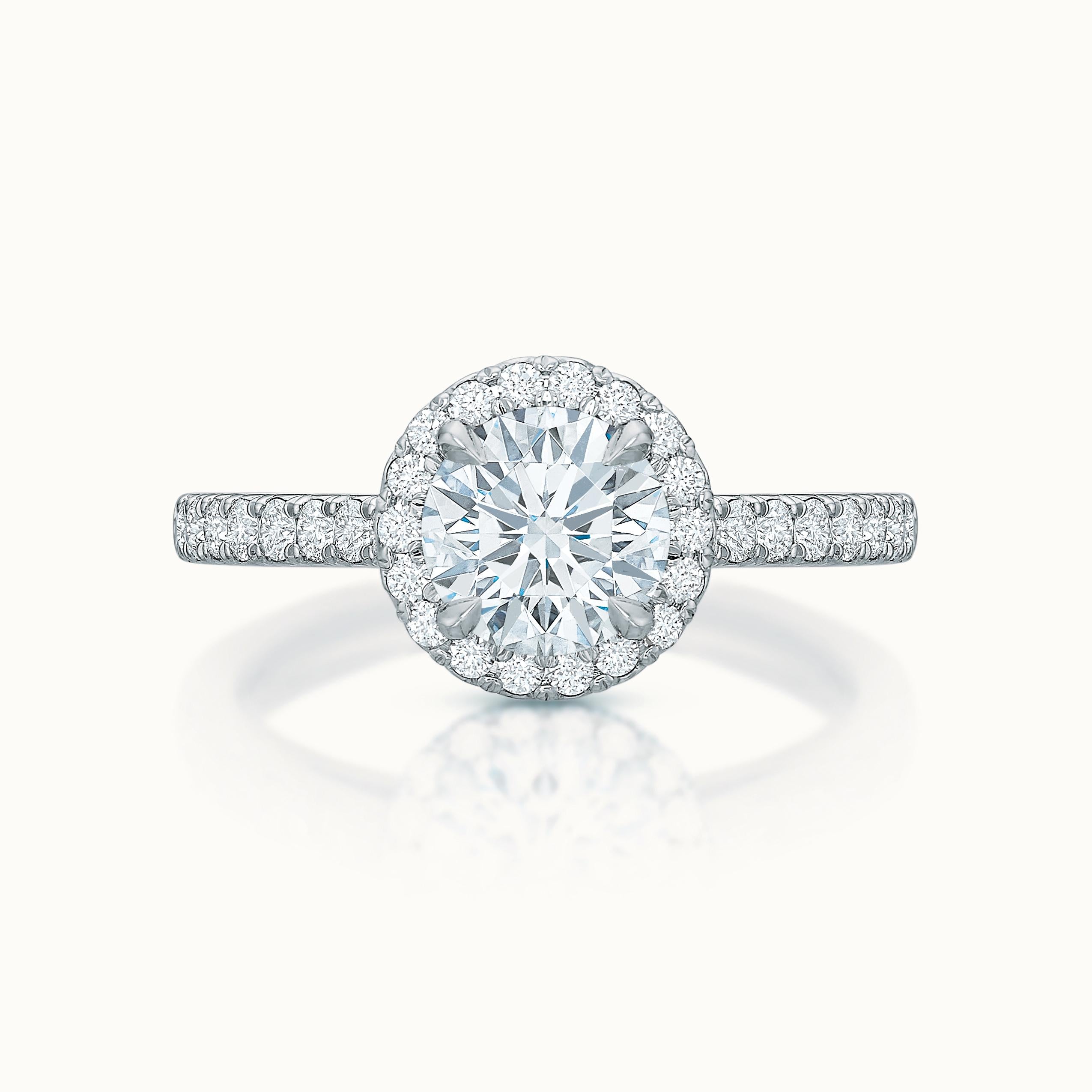 Kate Diamond Halo Round