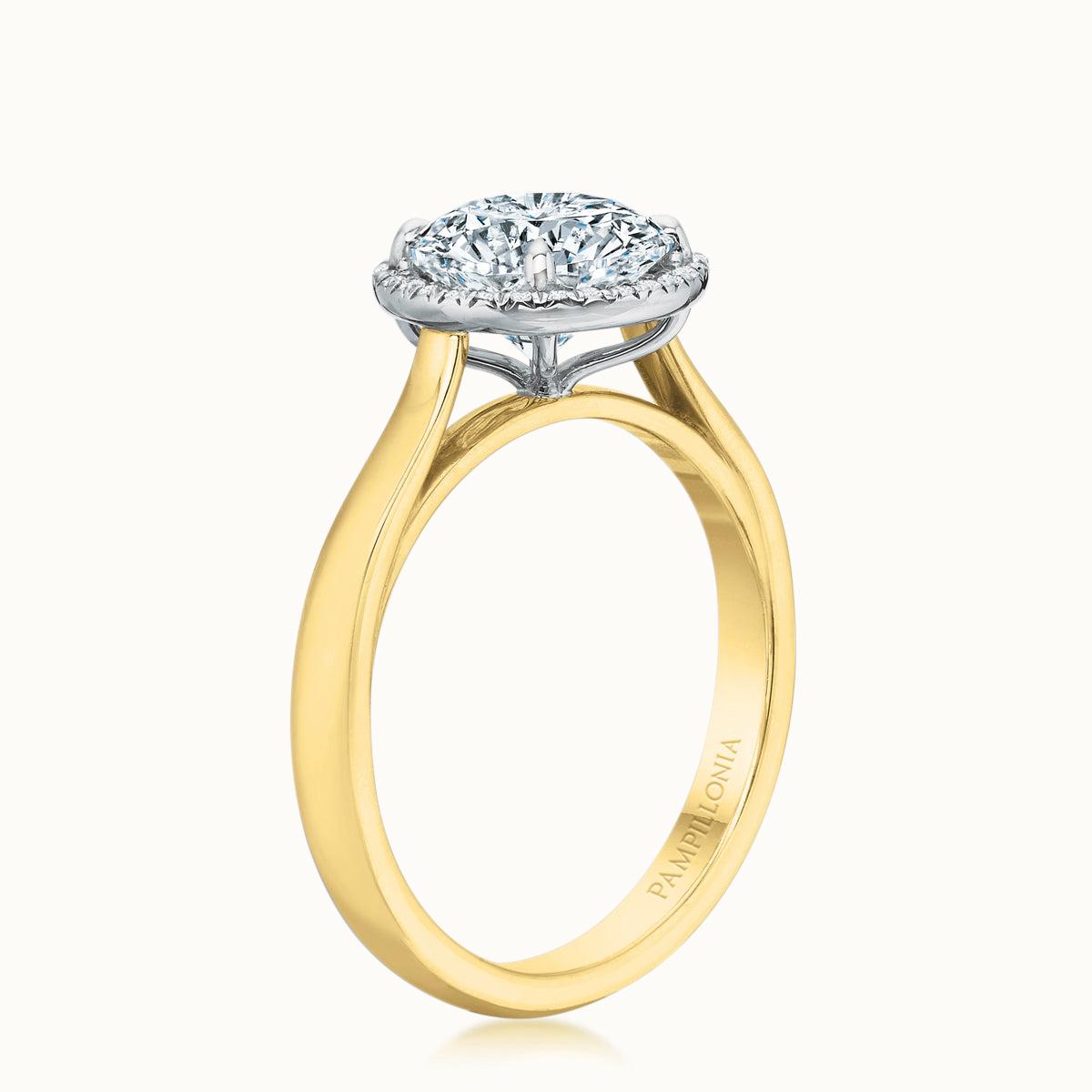 Taylor Diamond Halo Round