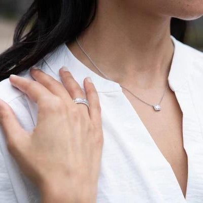 Baguette Diamond Band