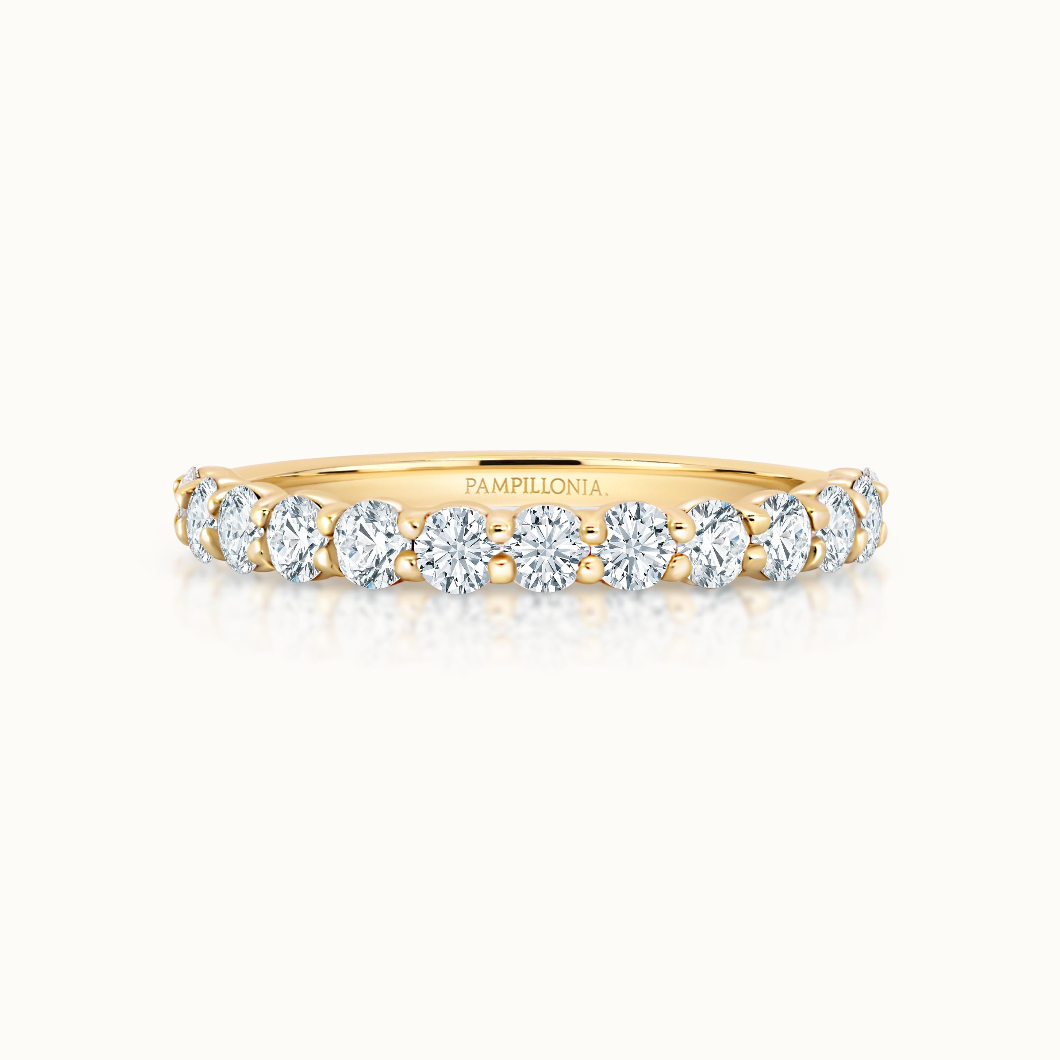 Savannah Round Diamond Band 2.5 mm