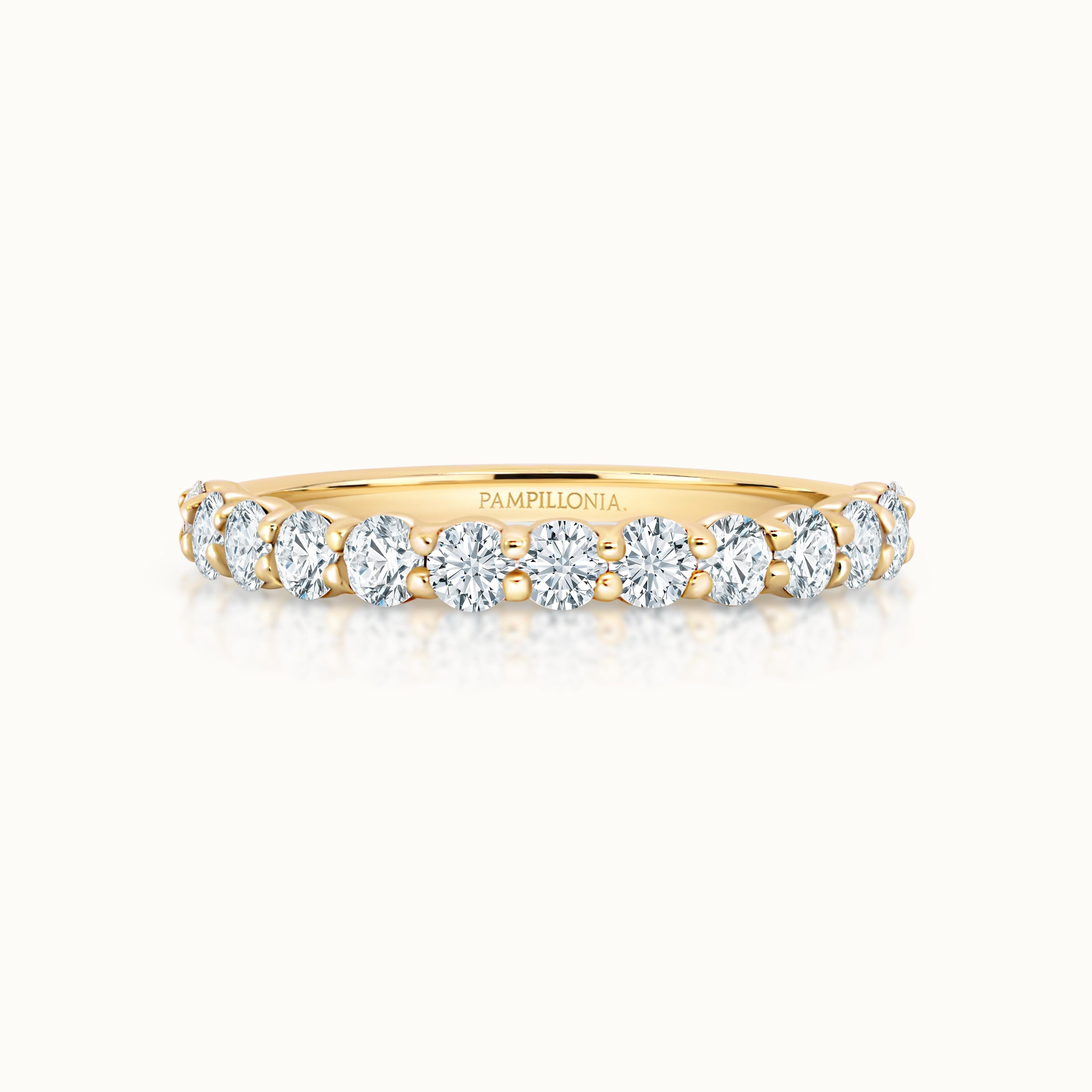 Savannah Round Diamond Band 2.5 mm